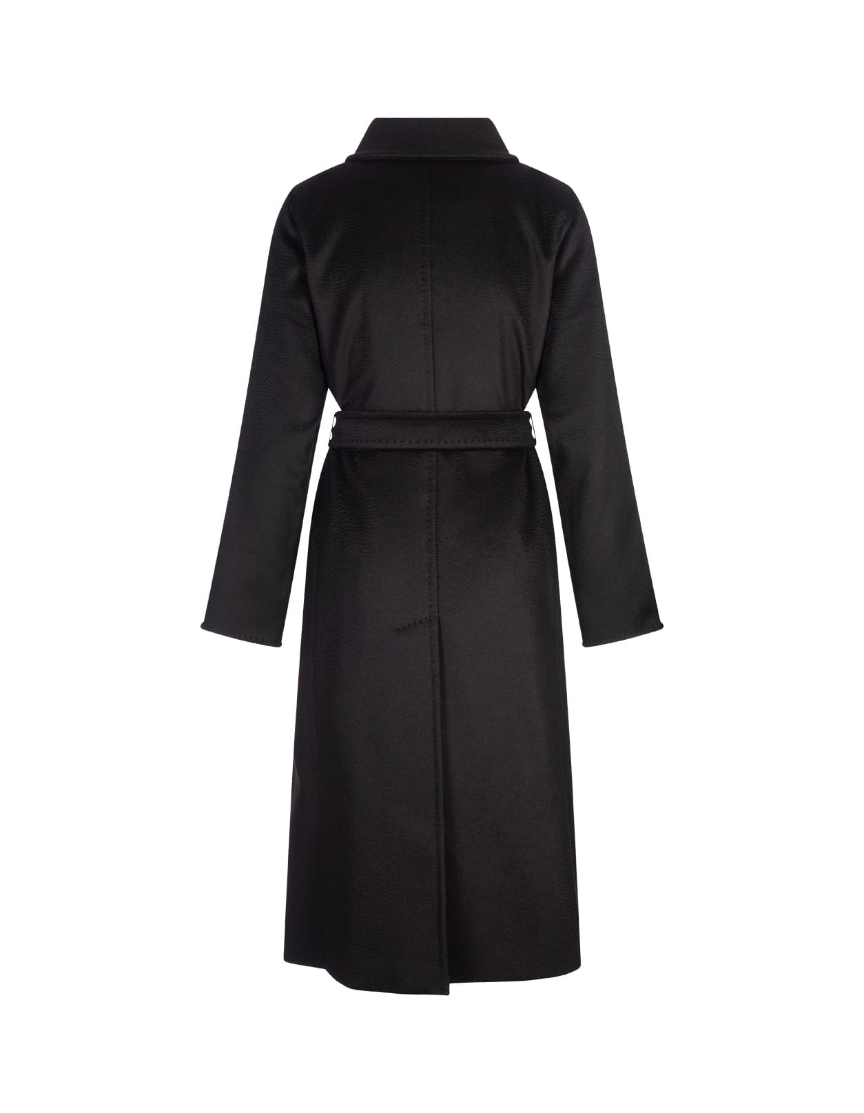 Shop Max Mara Black Manuela Icon Coat In Nero