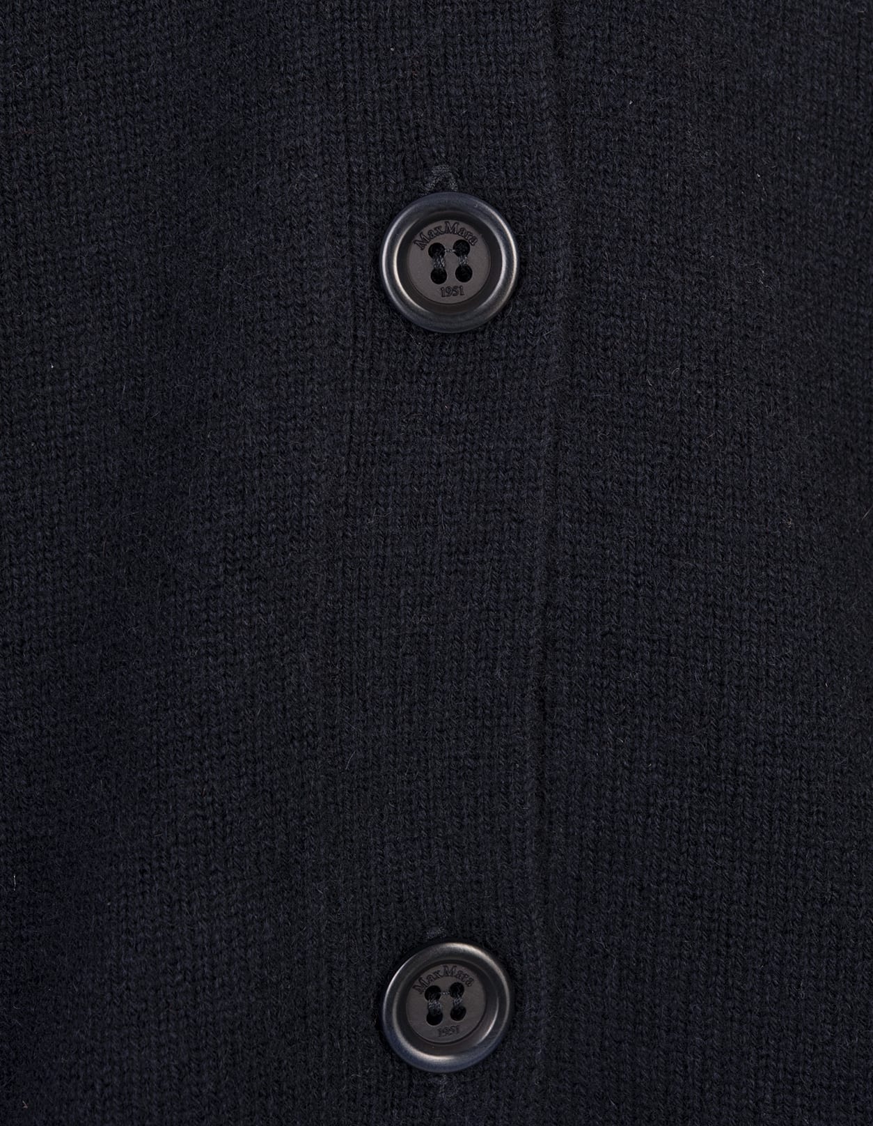 Shop Max Mara Navy Blue Villar Cardigan