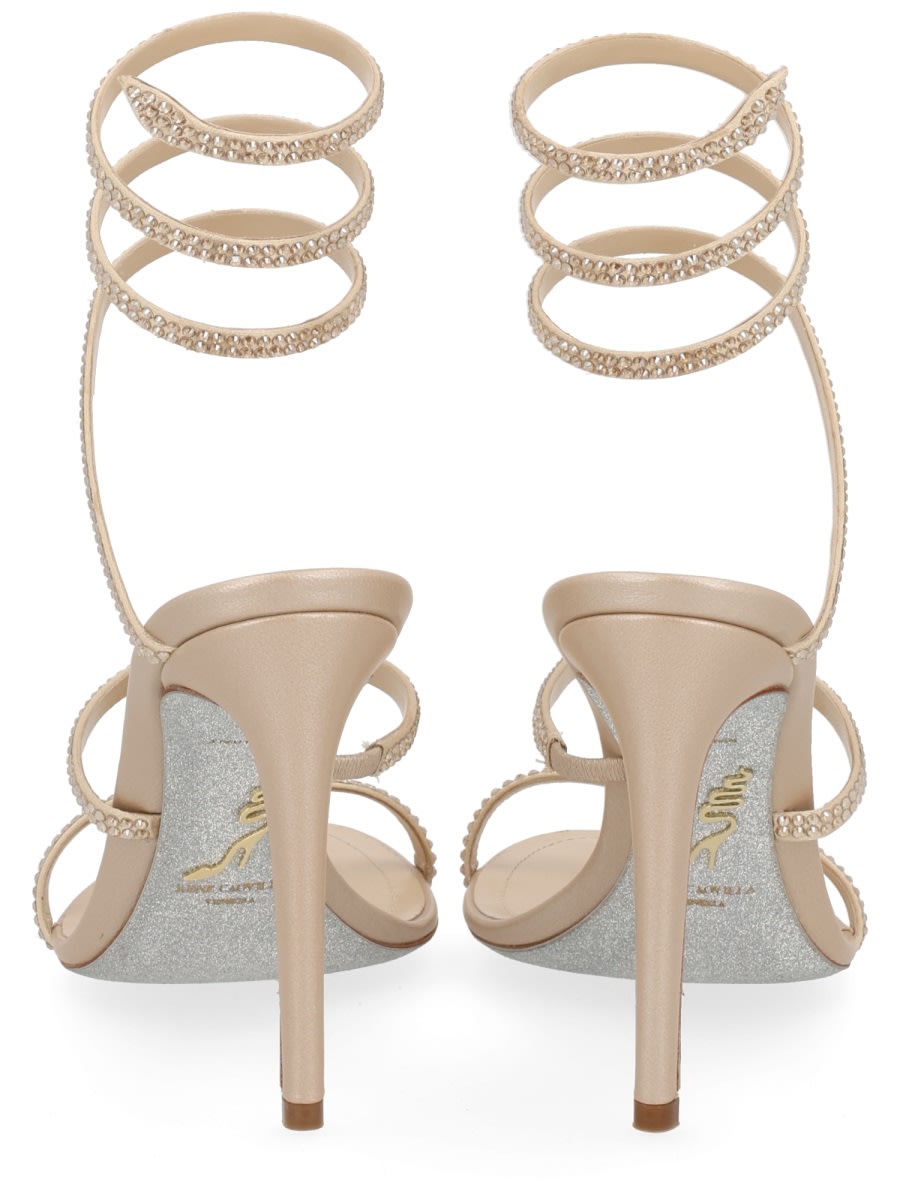 René Caovilla Sandalo Cleo In Pink