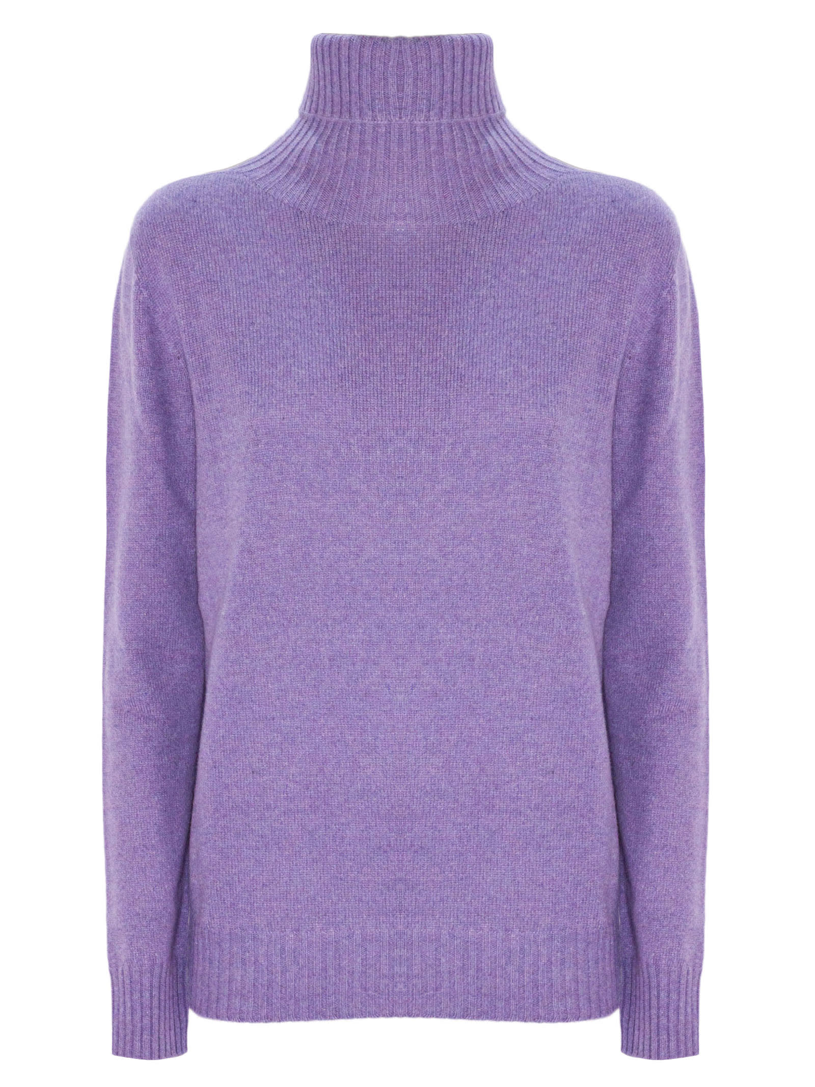 Purple Cashmere Sweater