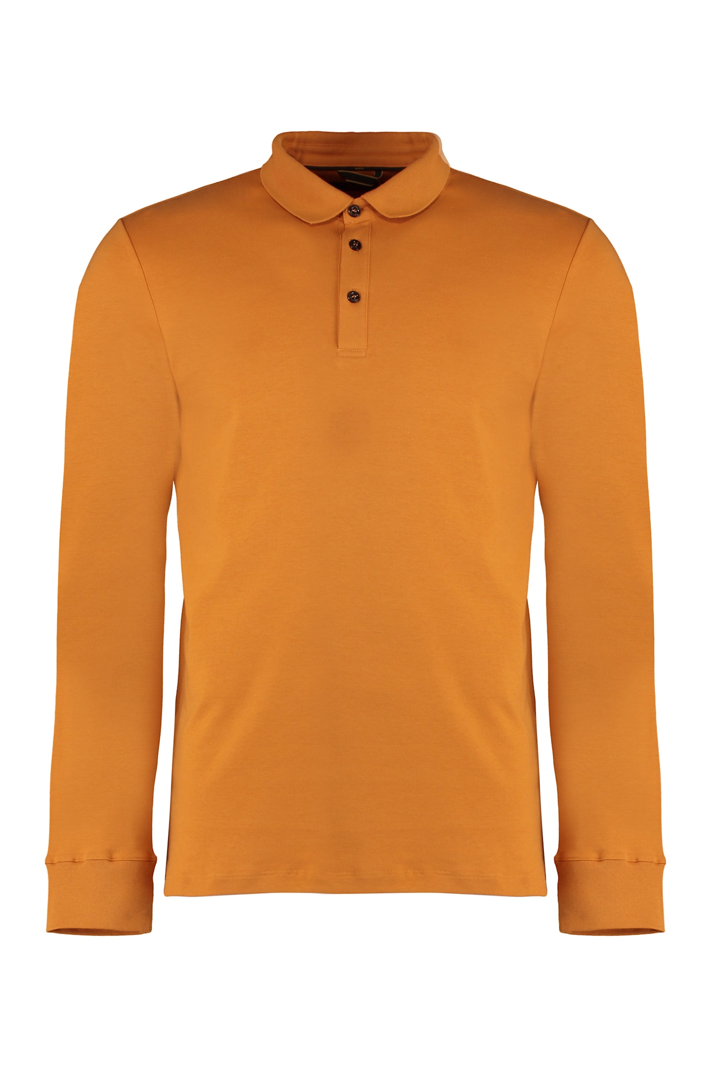 Taranto Long Sleeve Cotton Polo Shirt