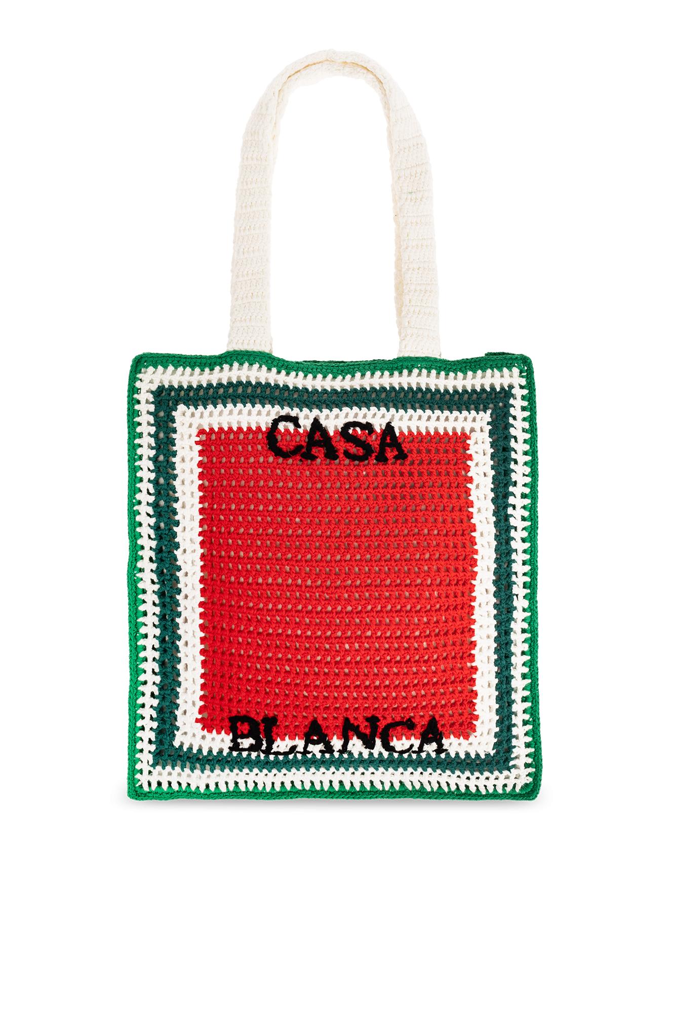 Shop Casablanca Shopper Bag In Multicolor