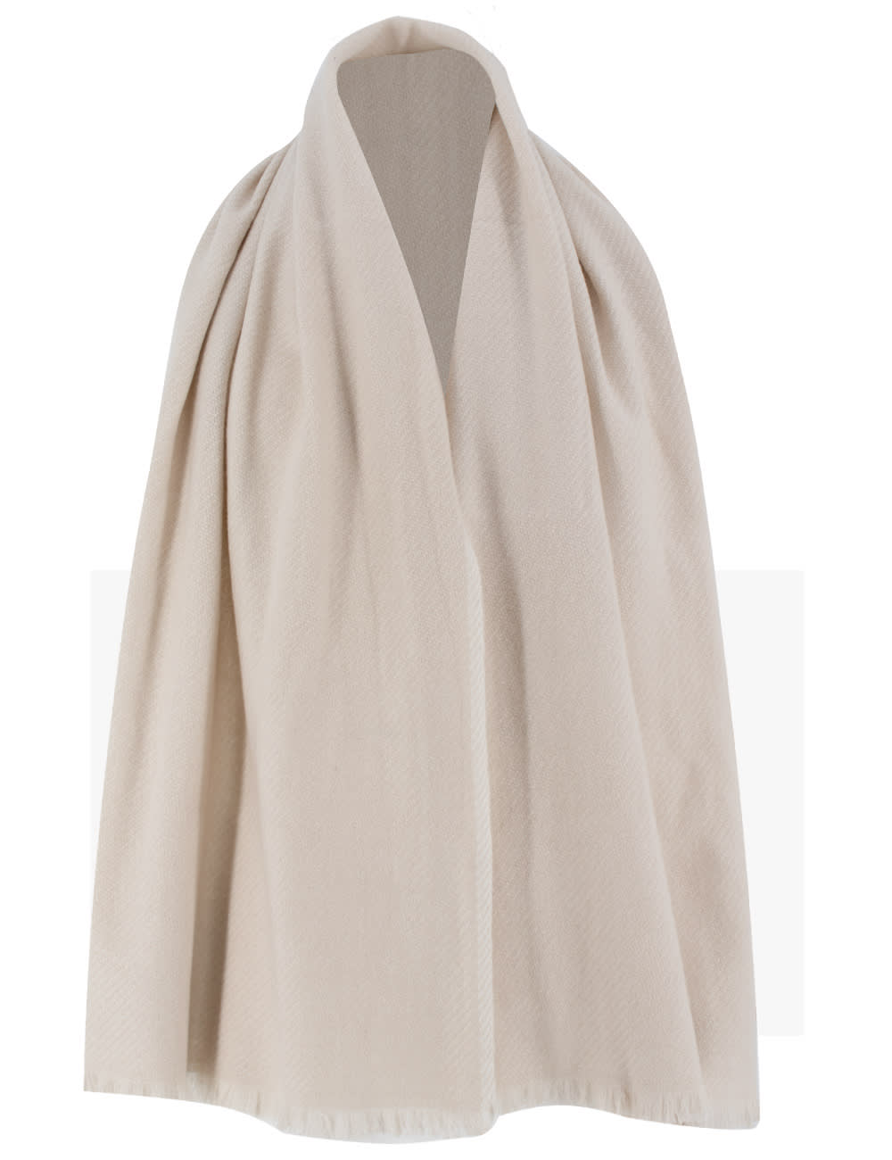 Shop Brunello Cucinelli Scarf In Sabbia+panama