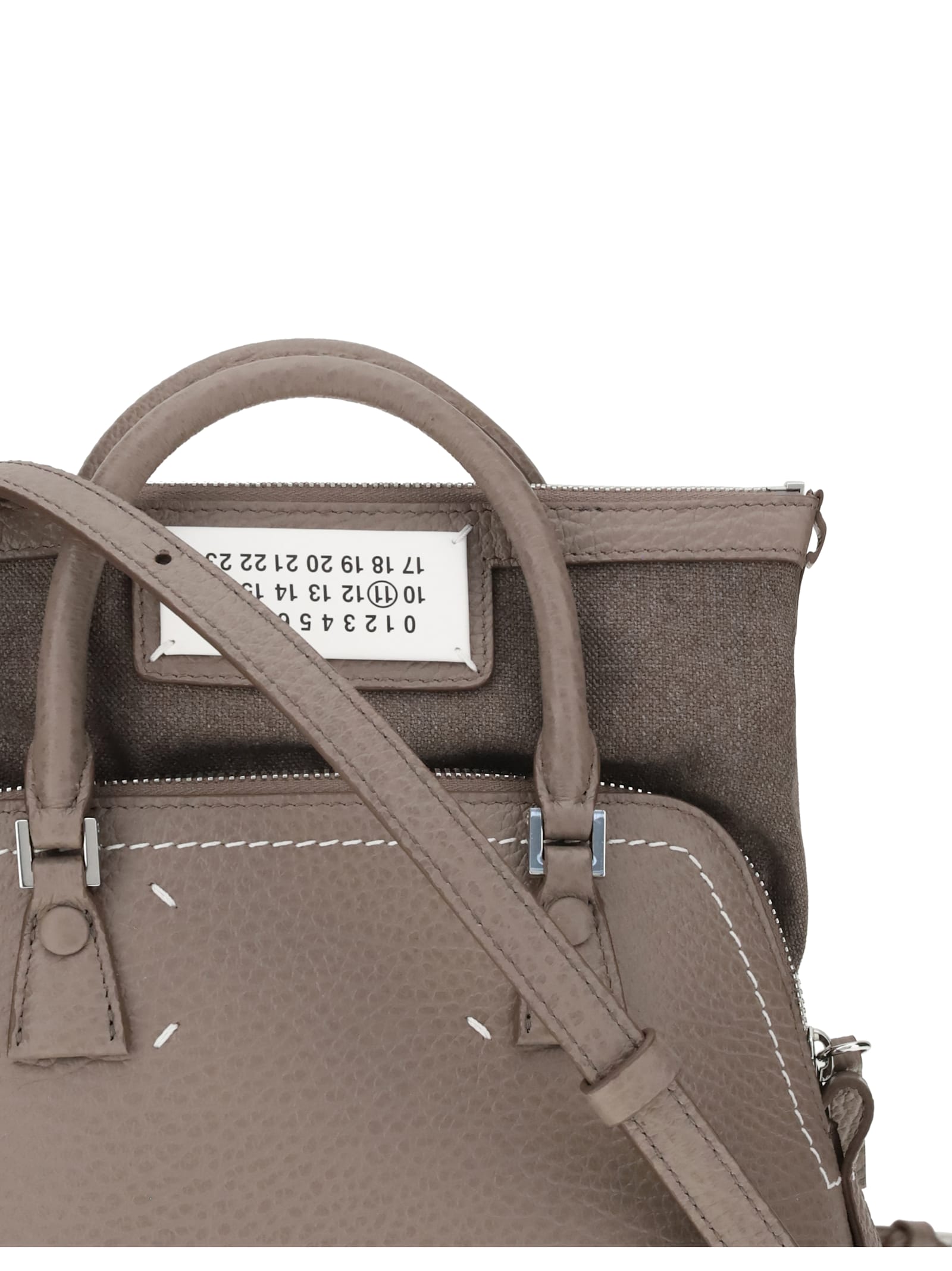Maison Margiela 5ac Handbag In Brown