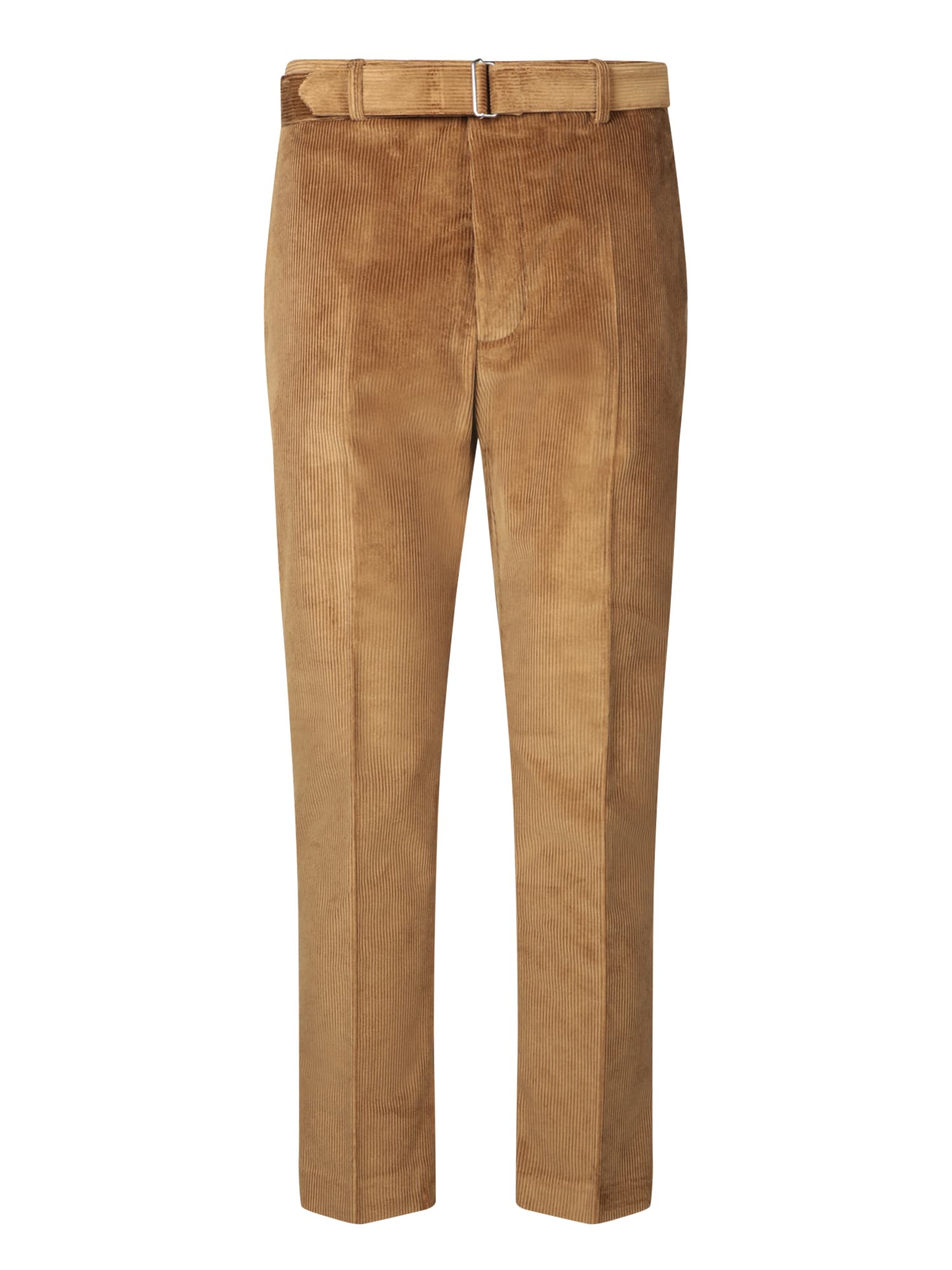 Officine Générale Owen Pants In Camel Velvet