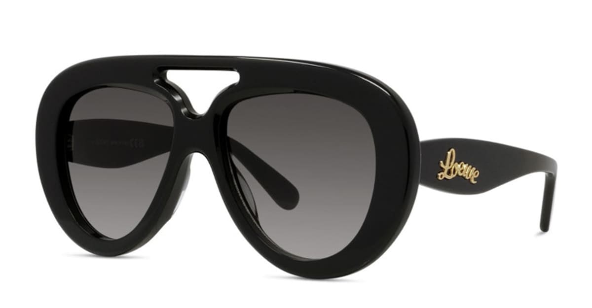 Loewe Lw40144u - Black Sunglasses In Black