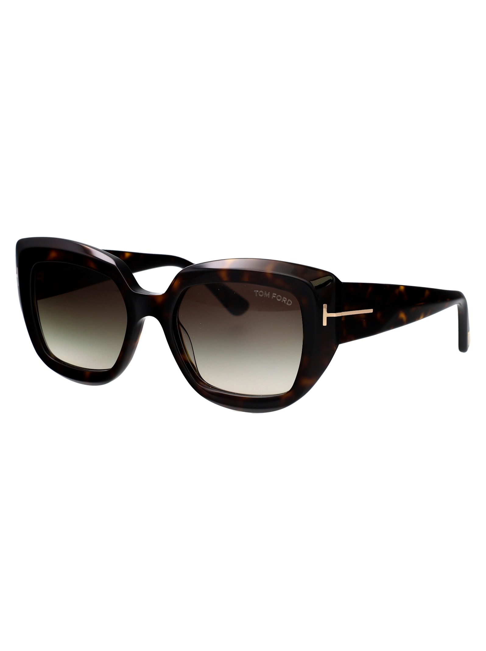 Shop Tom Ford Ft1192/s Sunglasses In Havana Green