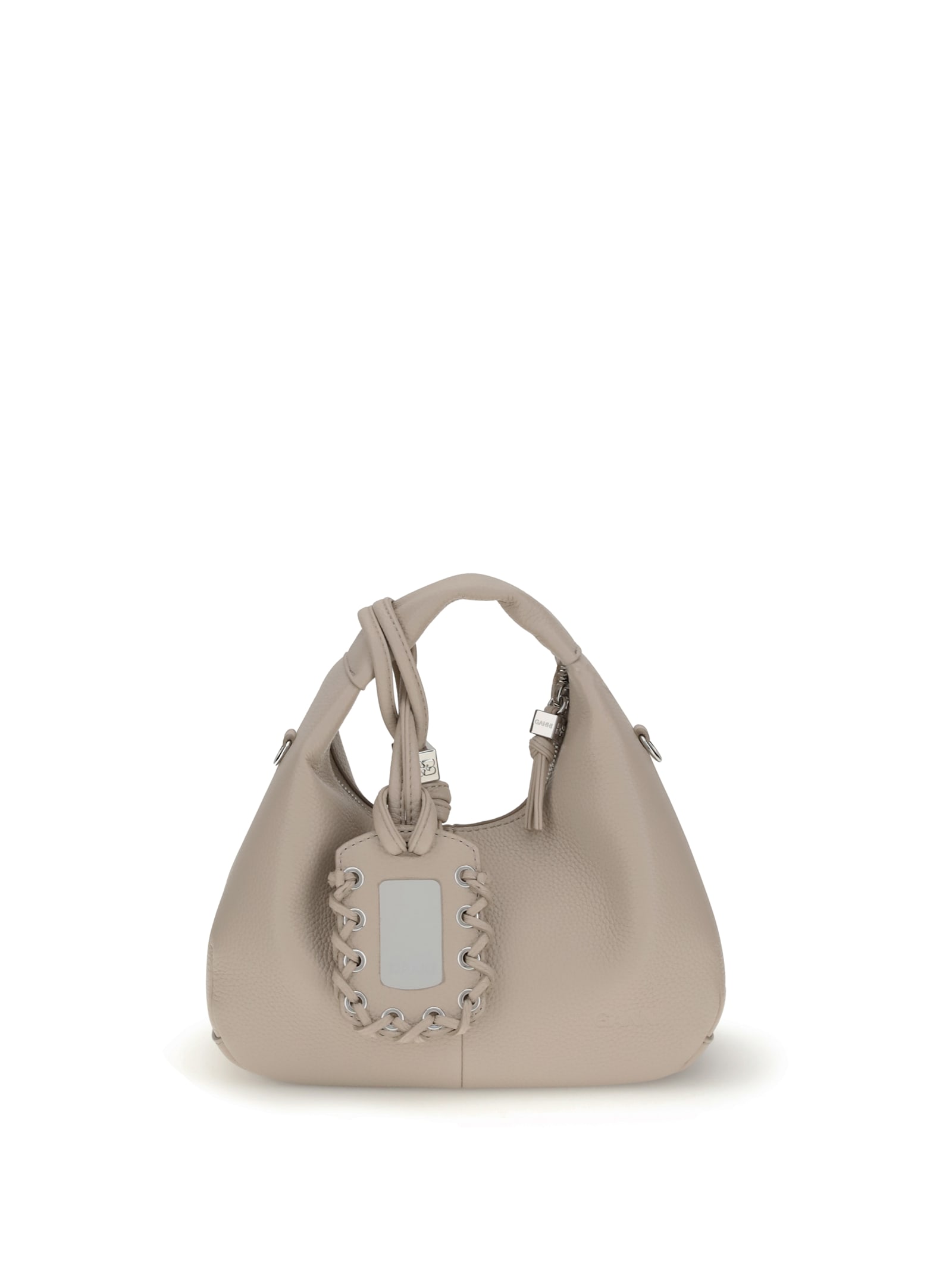 Ganni Hobo Mini Grained