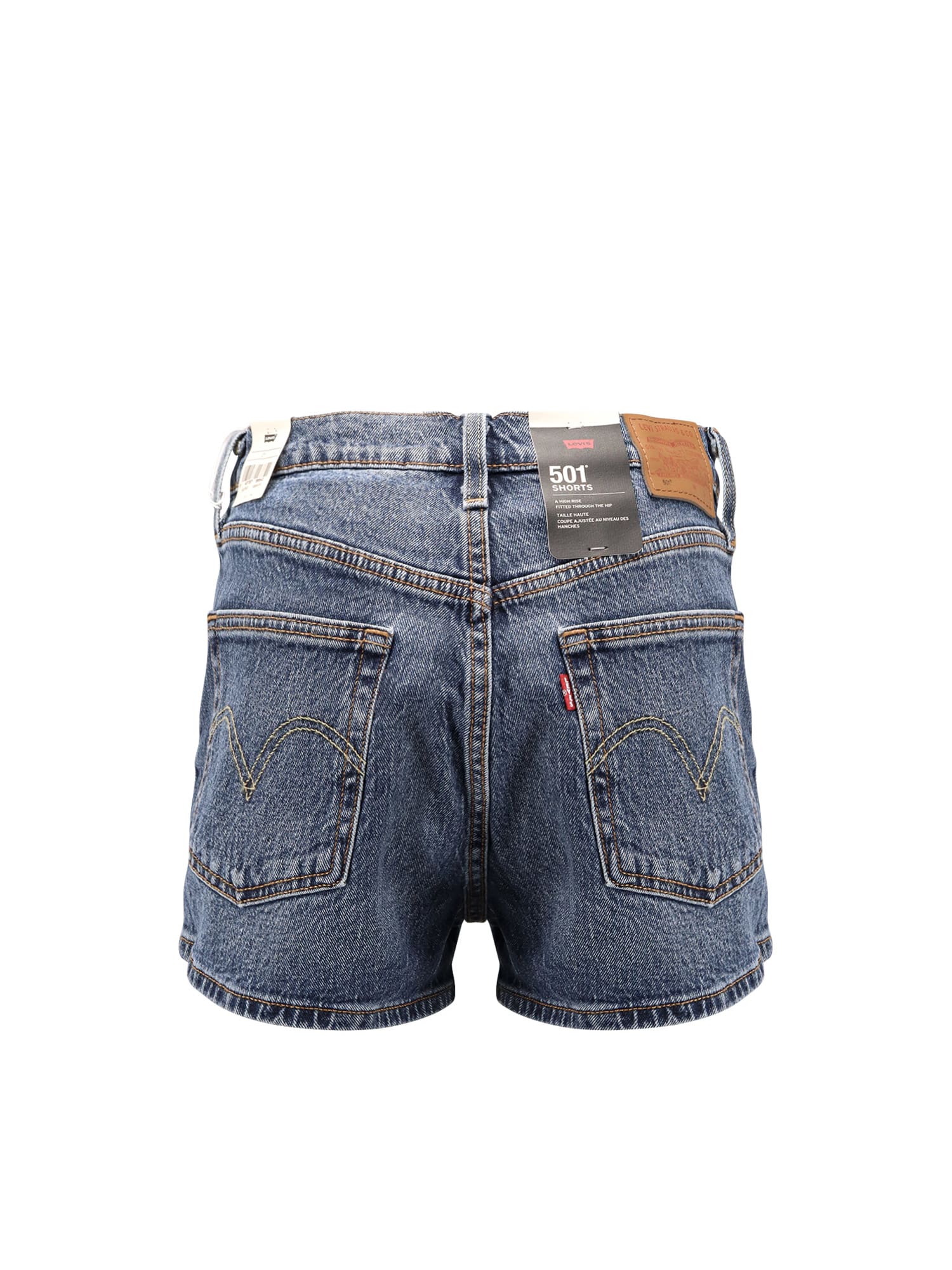 Levi's Cotton Shorts In Blue