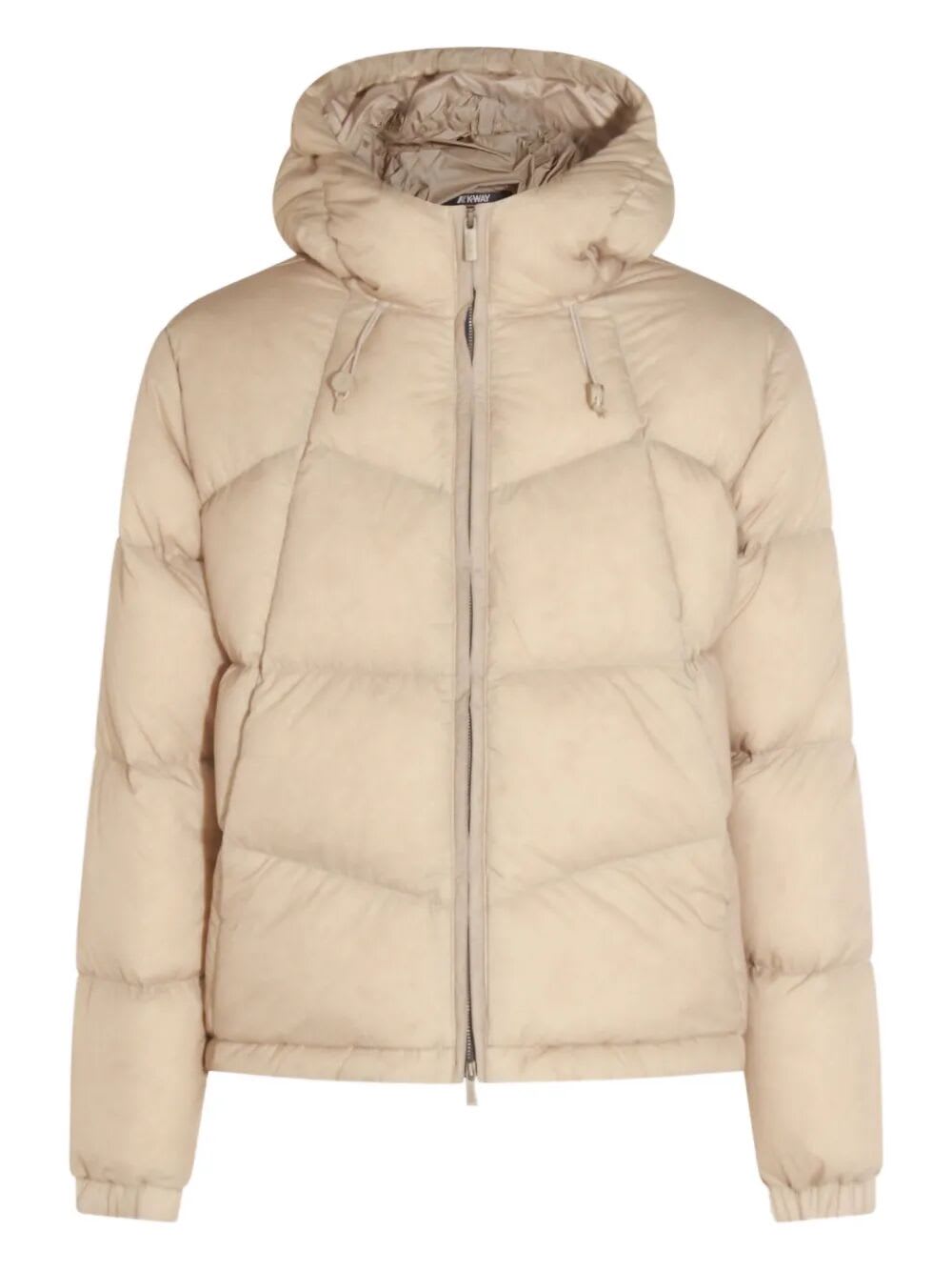 K-way Quill Thermo Light Ripstop In Neutral