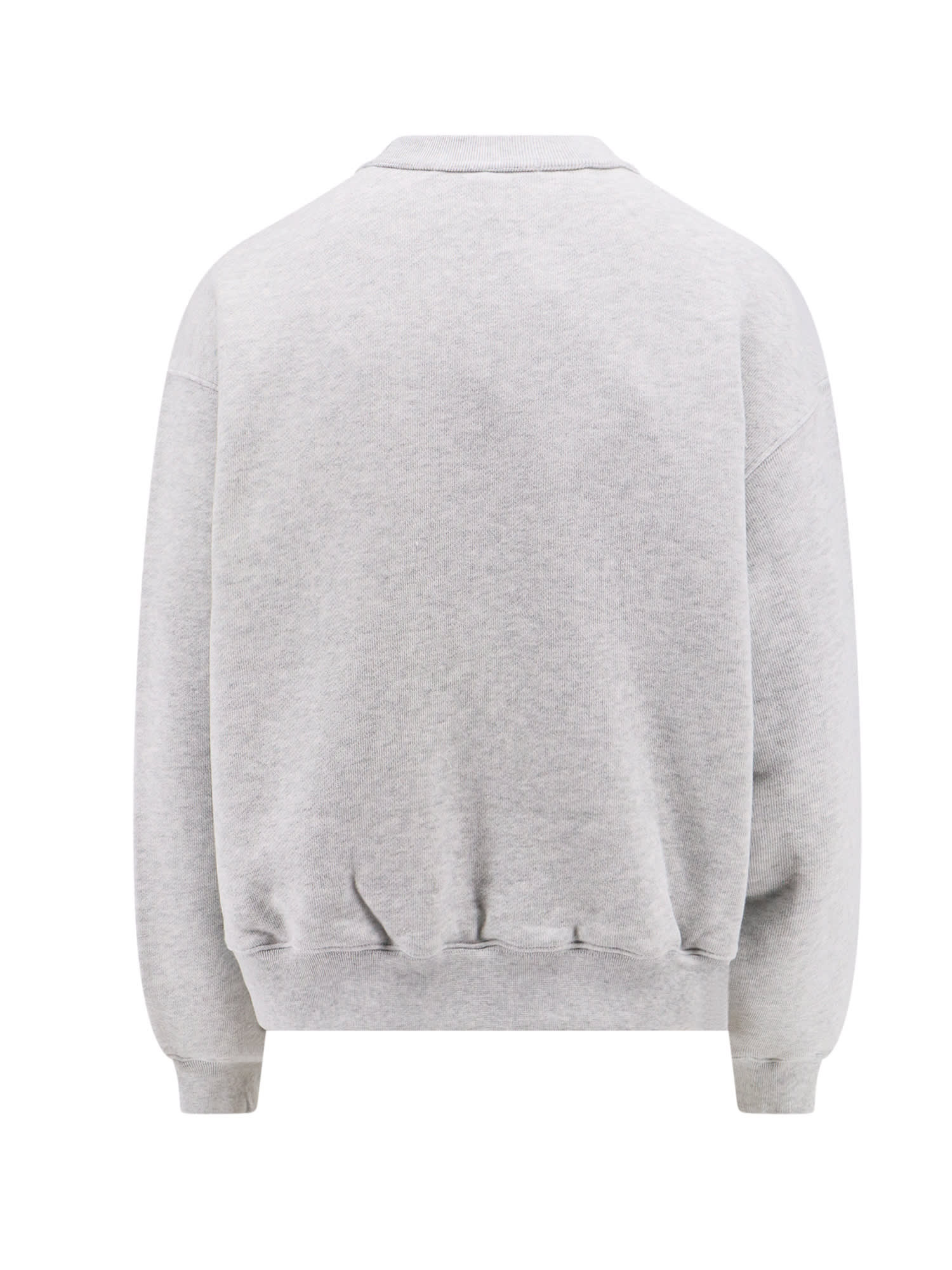 Alexander Wang T T By Alexander Wang Essential Terry Crewneck Sweatshirt In Grey