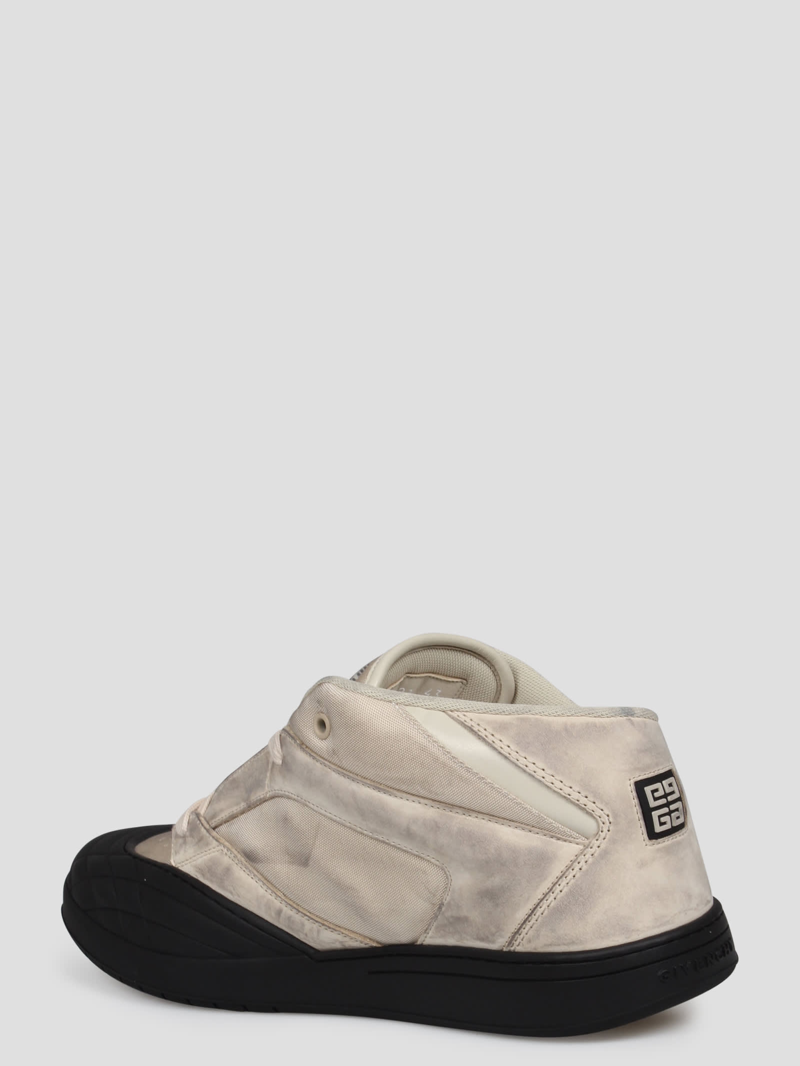 Shop Givenchy Skate Sneakers In White