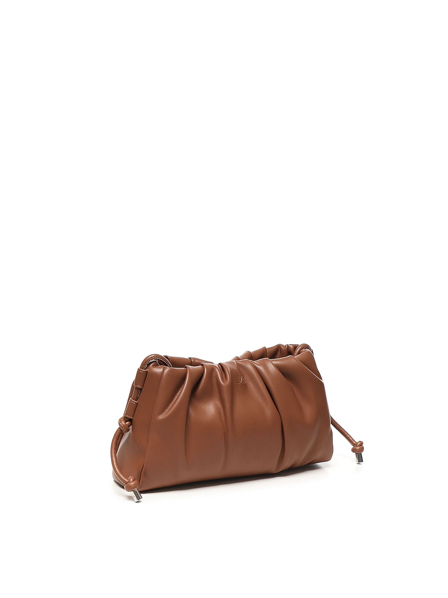 Max Mara Clava Shoulder Bag In Brown