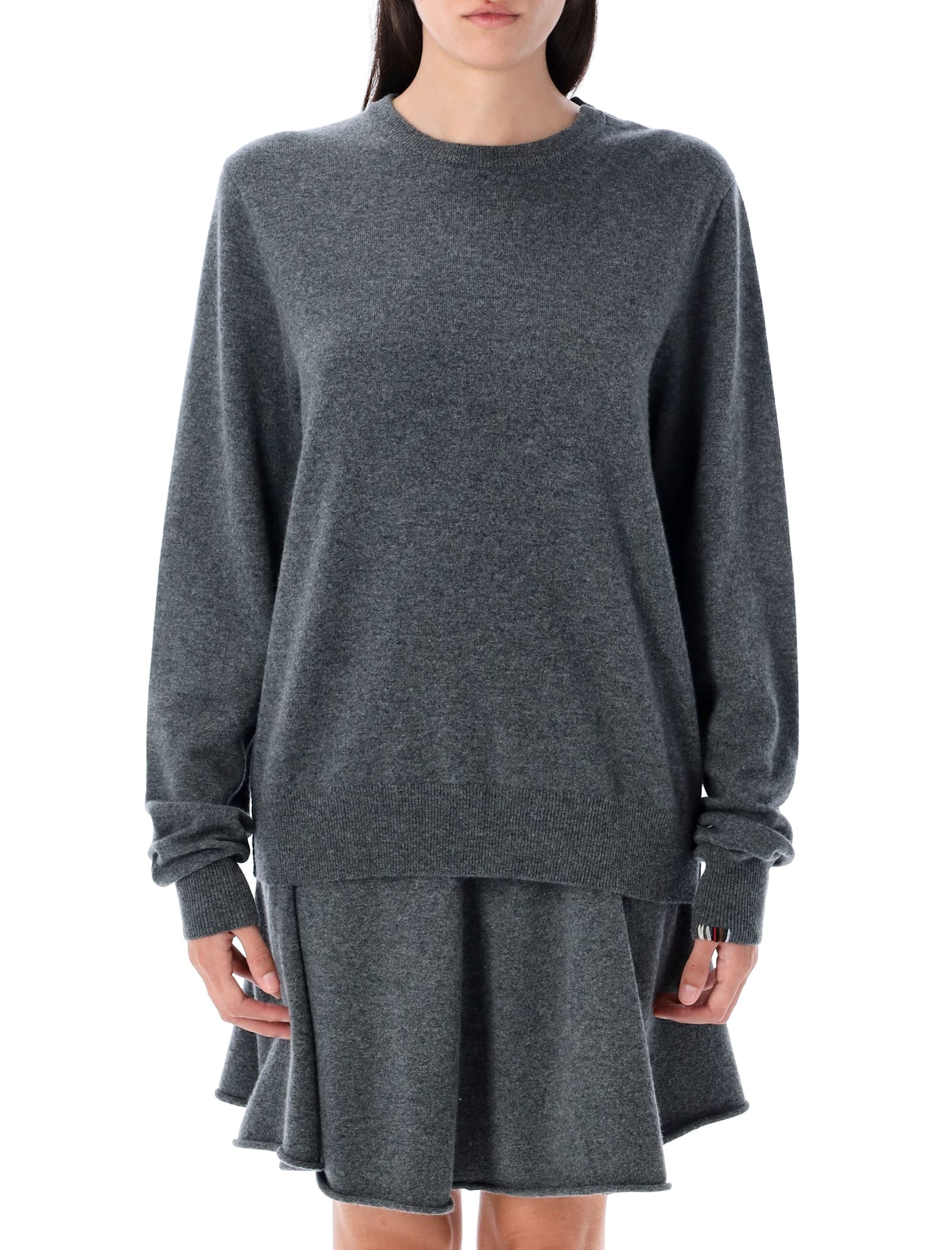 Extreme Cashmere N° 36 Be Classic Sweater In Gray