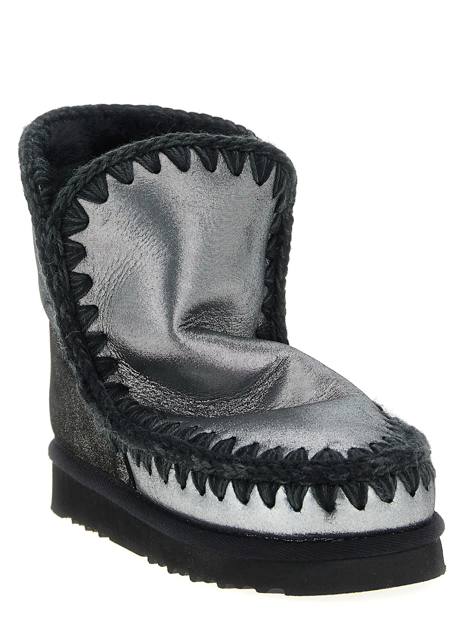 Mou Eskimo 18 Special Ankle Boots In Gray