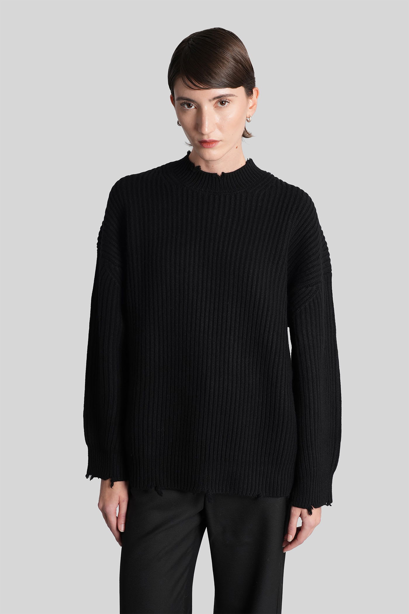 Simkhai Willa Knitwear In Black Wool In Black