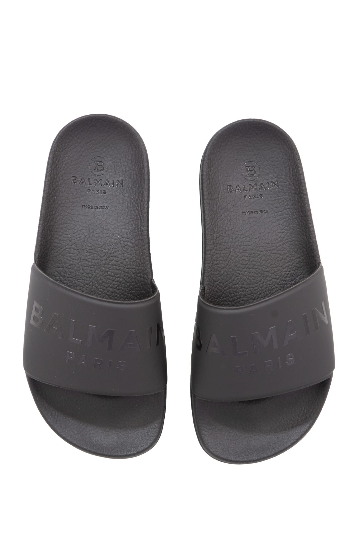 Balmain Sandals With Logo