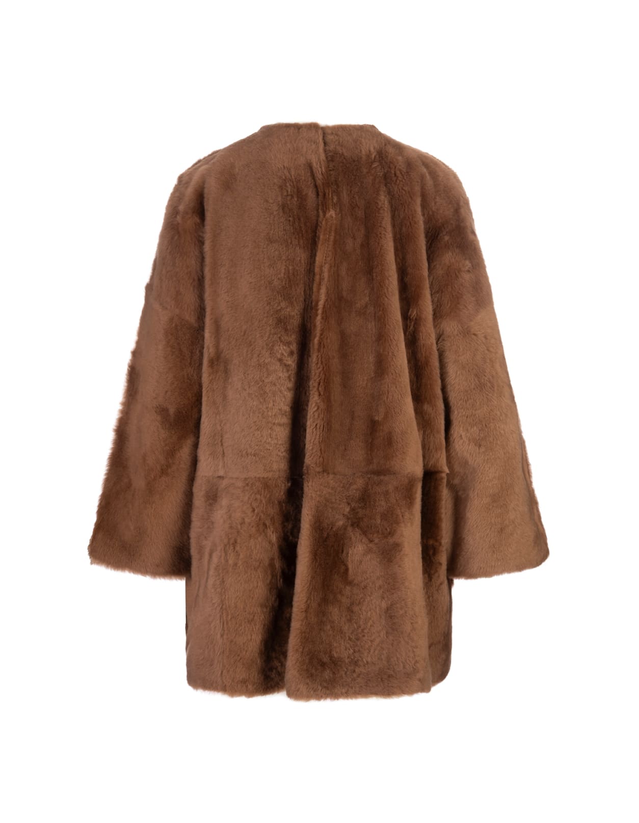 Shop Max Mara Brown Santos Coat