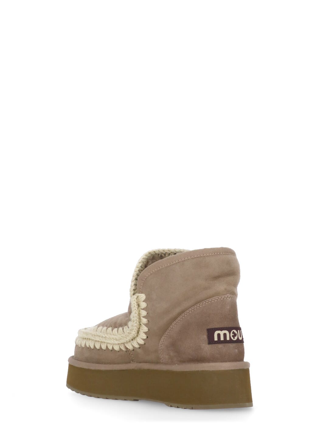 Mou Mini Eskimo Platform Boots In Brown