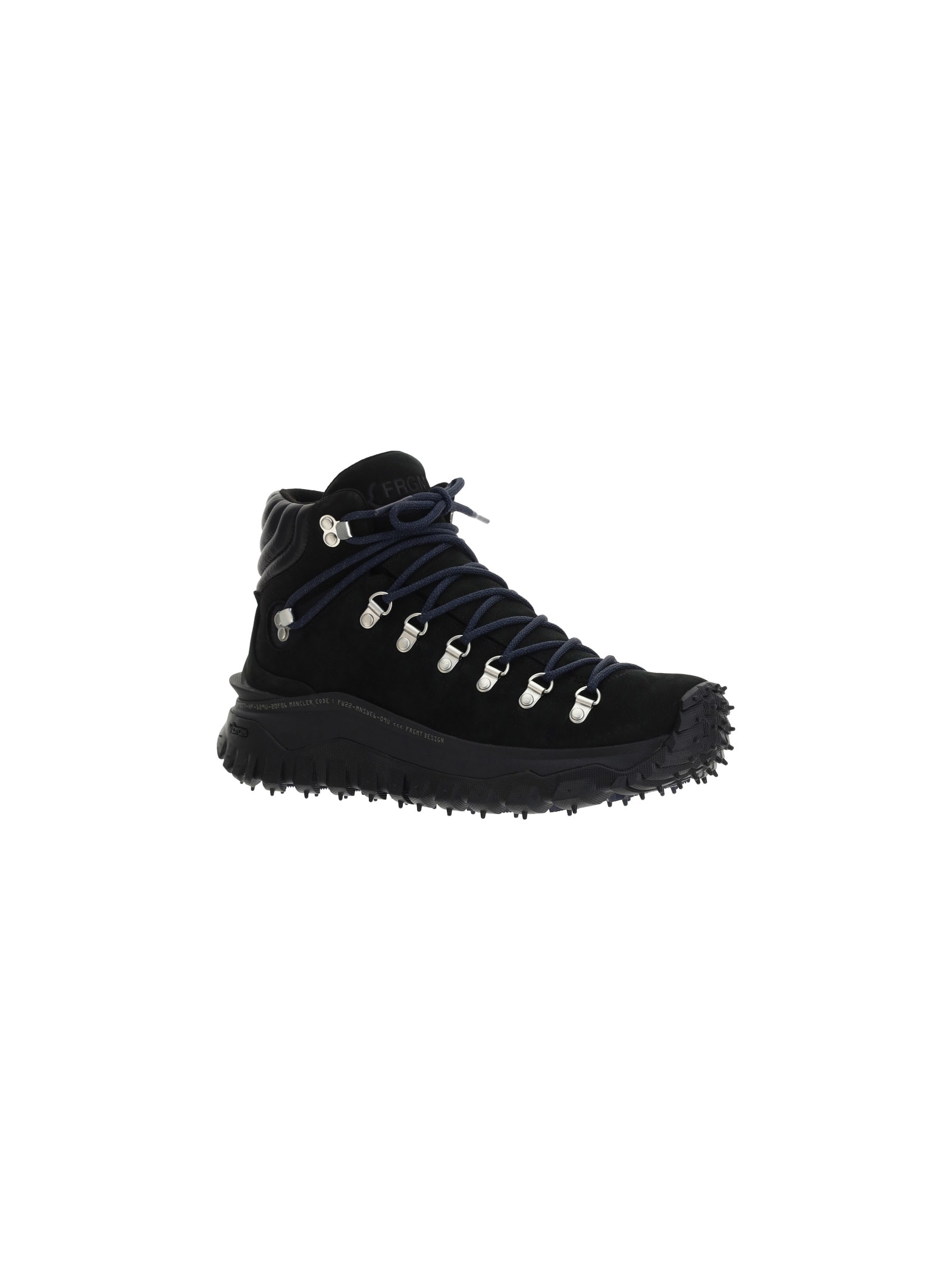 Shop Moncler Genius Trailgrip Sneakers In Black