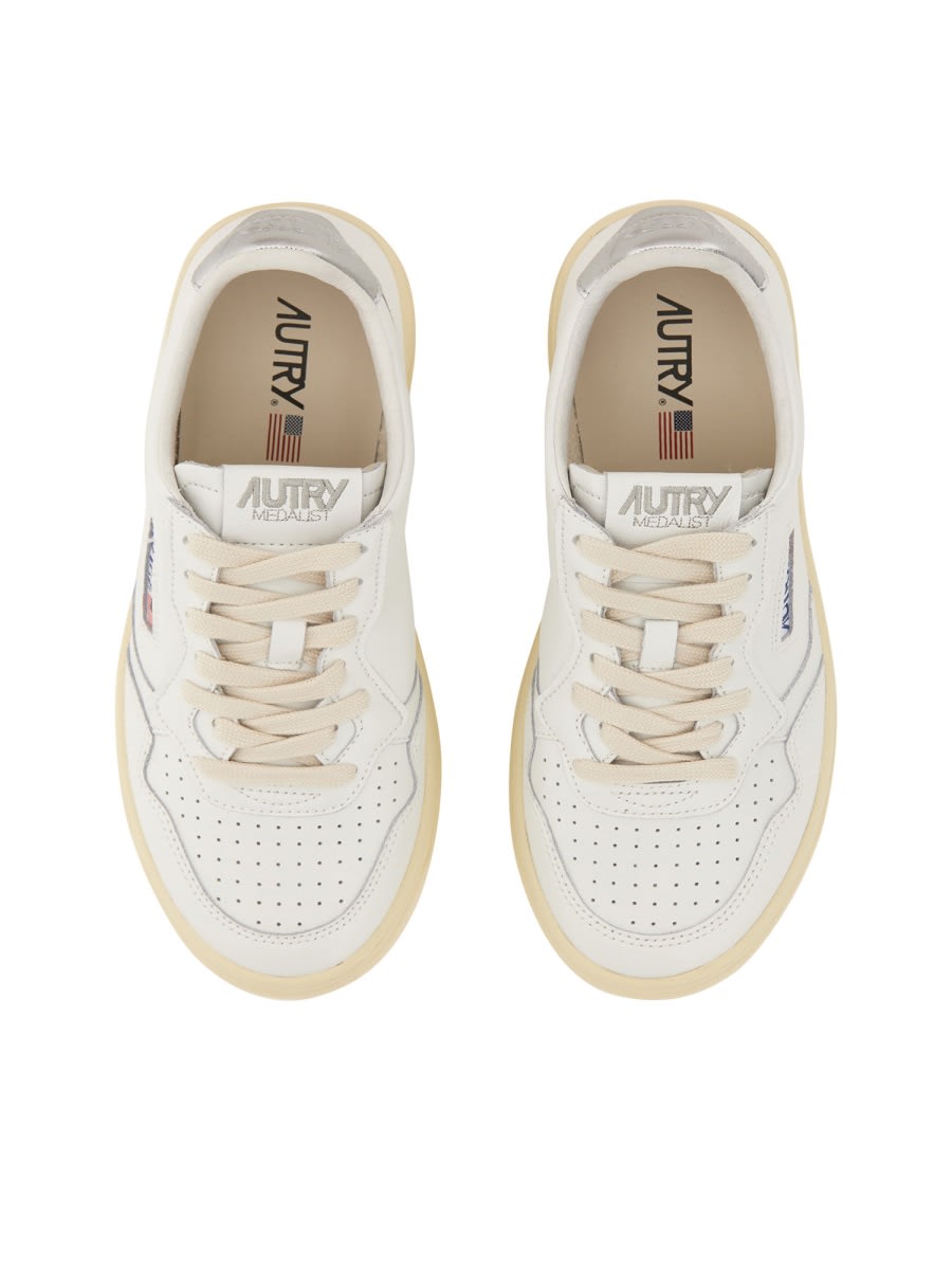 Shop Autry Medalist Low Sneakers In Multicolour