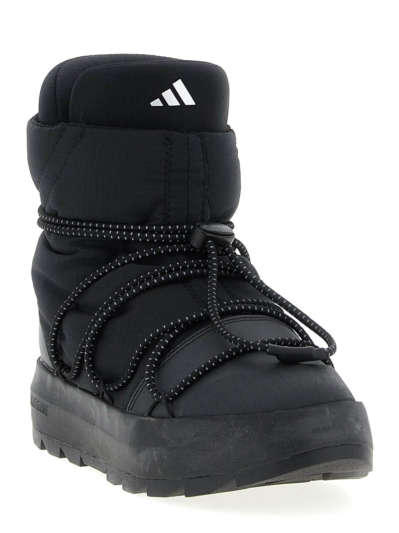 Adidas Originals Ace Adidas X Moonboot Ankle Boots In Black