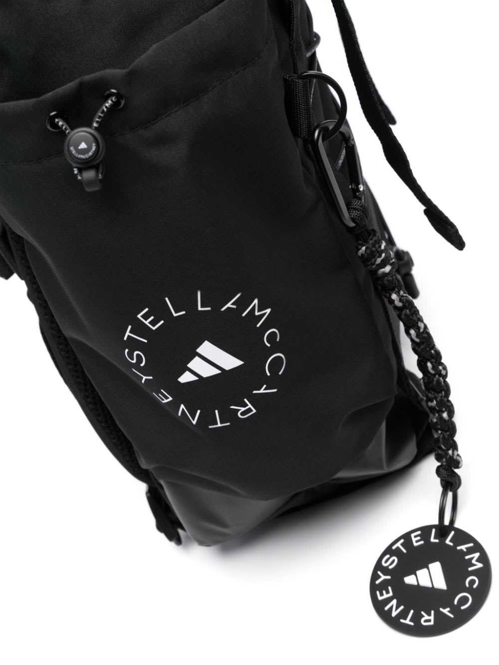 Adidas By Stella Mccartney Nylon Backpack In Black