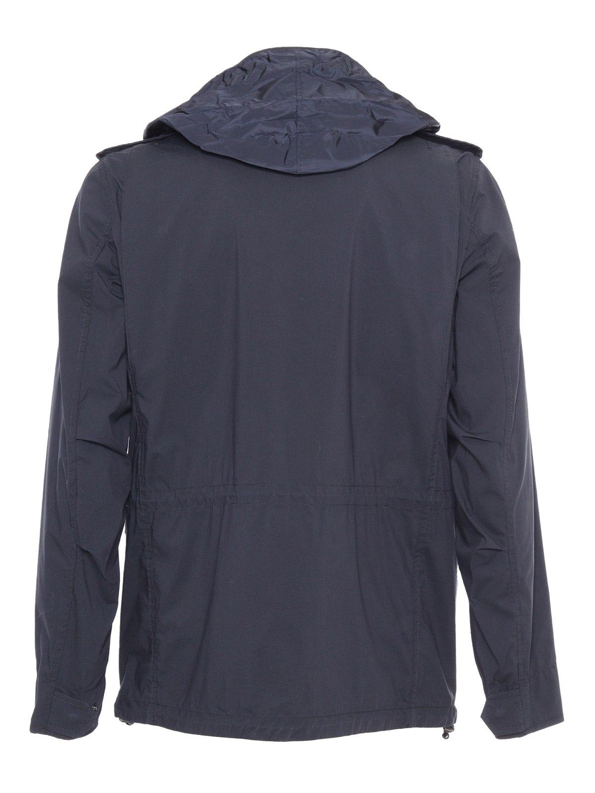 ASPESI MINI FIELD HIGH-NECK ZIP-UP JACKET 