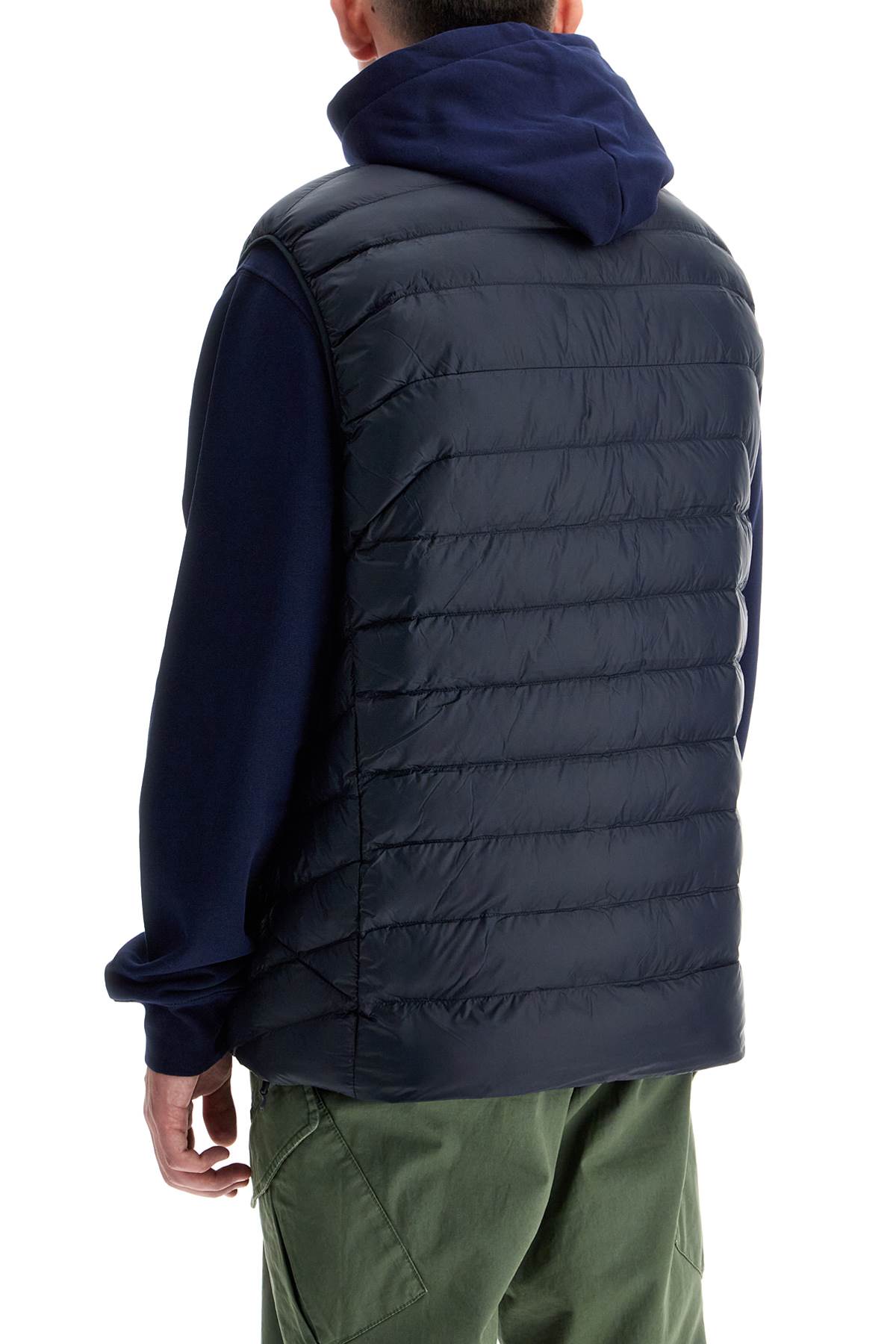 Ralph Lauren Foldable Padded Vest In Blue