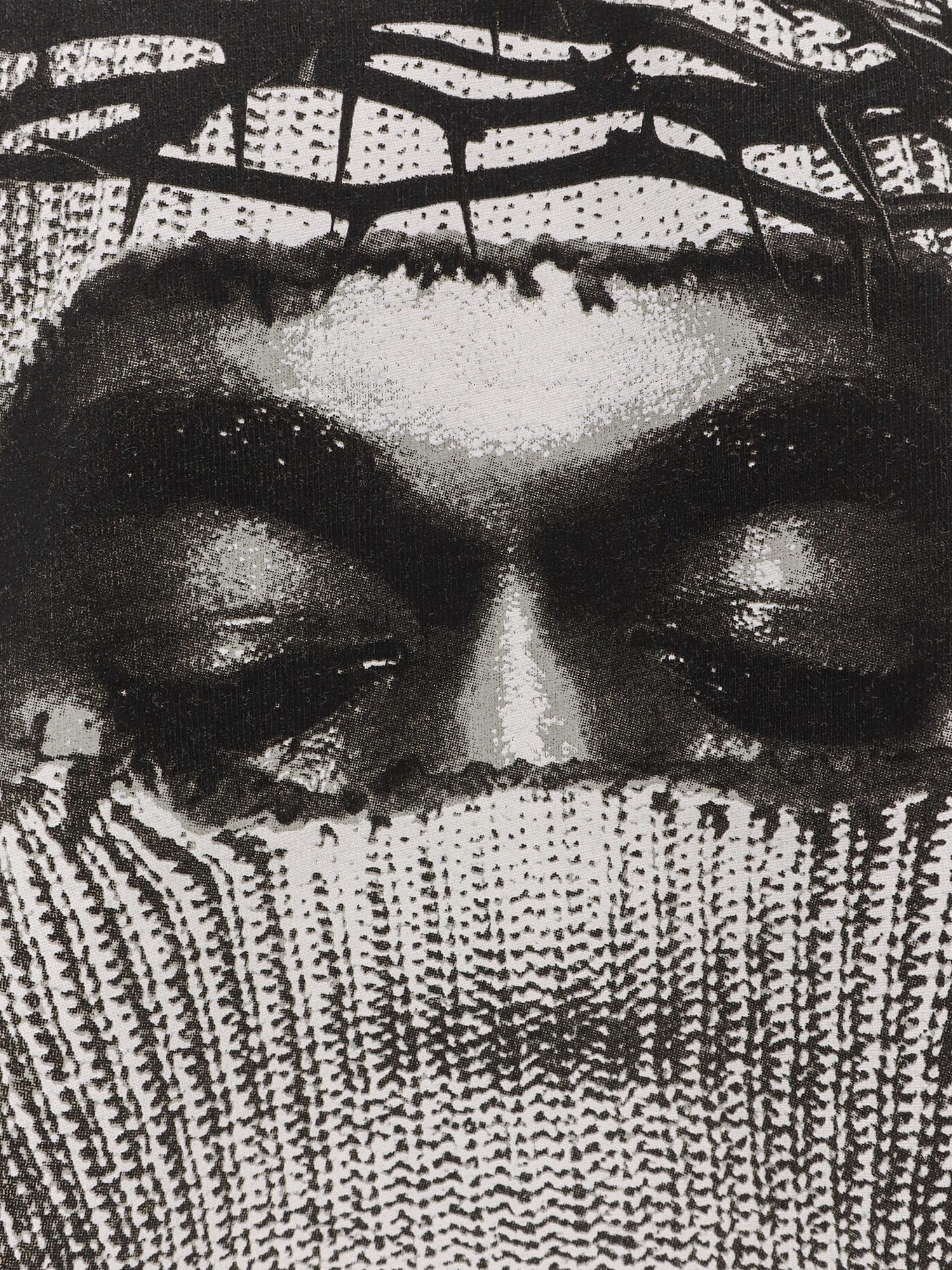 Ih Nom Uh Nit Graphic Print Crew-neck Cotton T-shirt In Pink