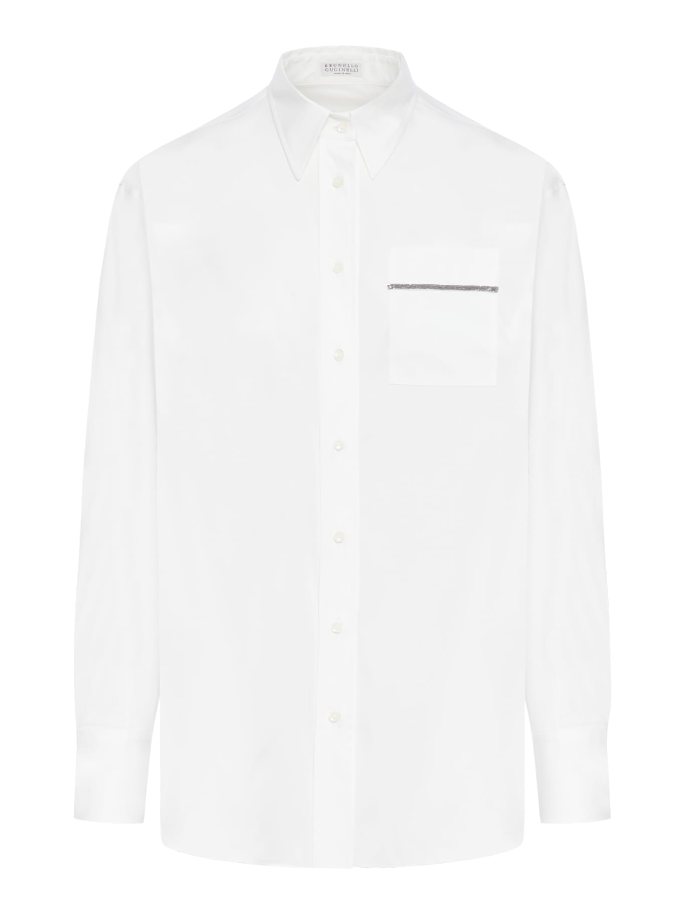 Shop Brunello Cucinelli Shirt In White