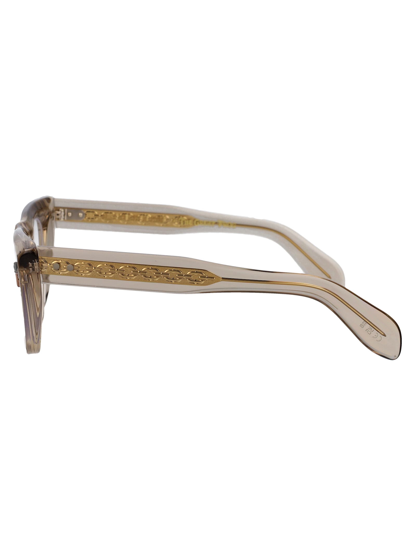 Shop Cutler And Gross The Great Frog - 008 Glasses In 04 Sand Crystal