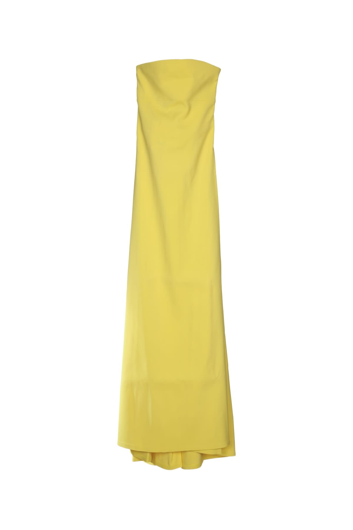 Jacquemus Women La Robe Bustier In Yellow