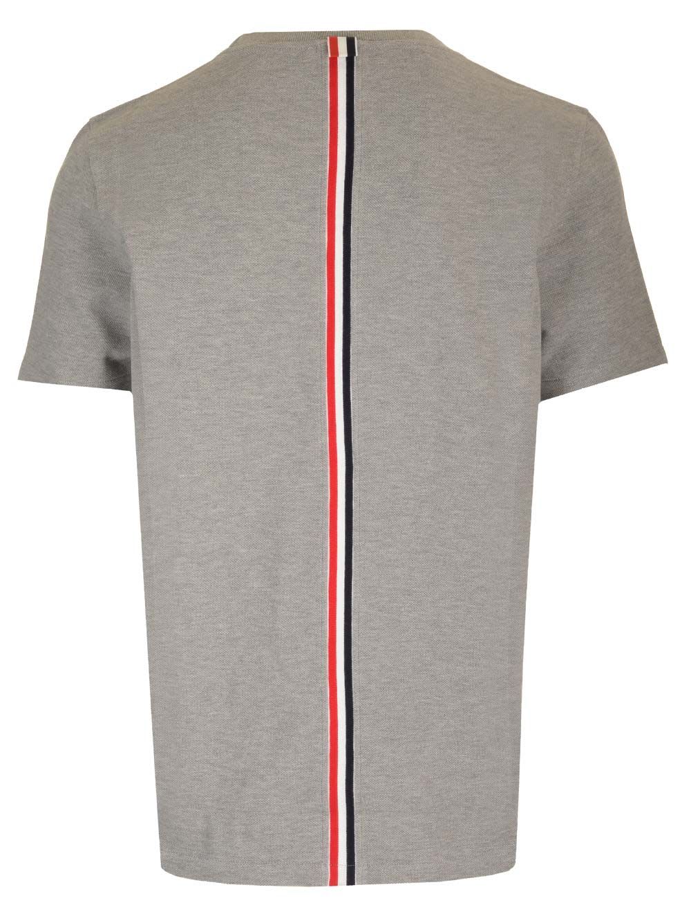 THOM BROWNE PIQUÉ T-SHIRT 