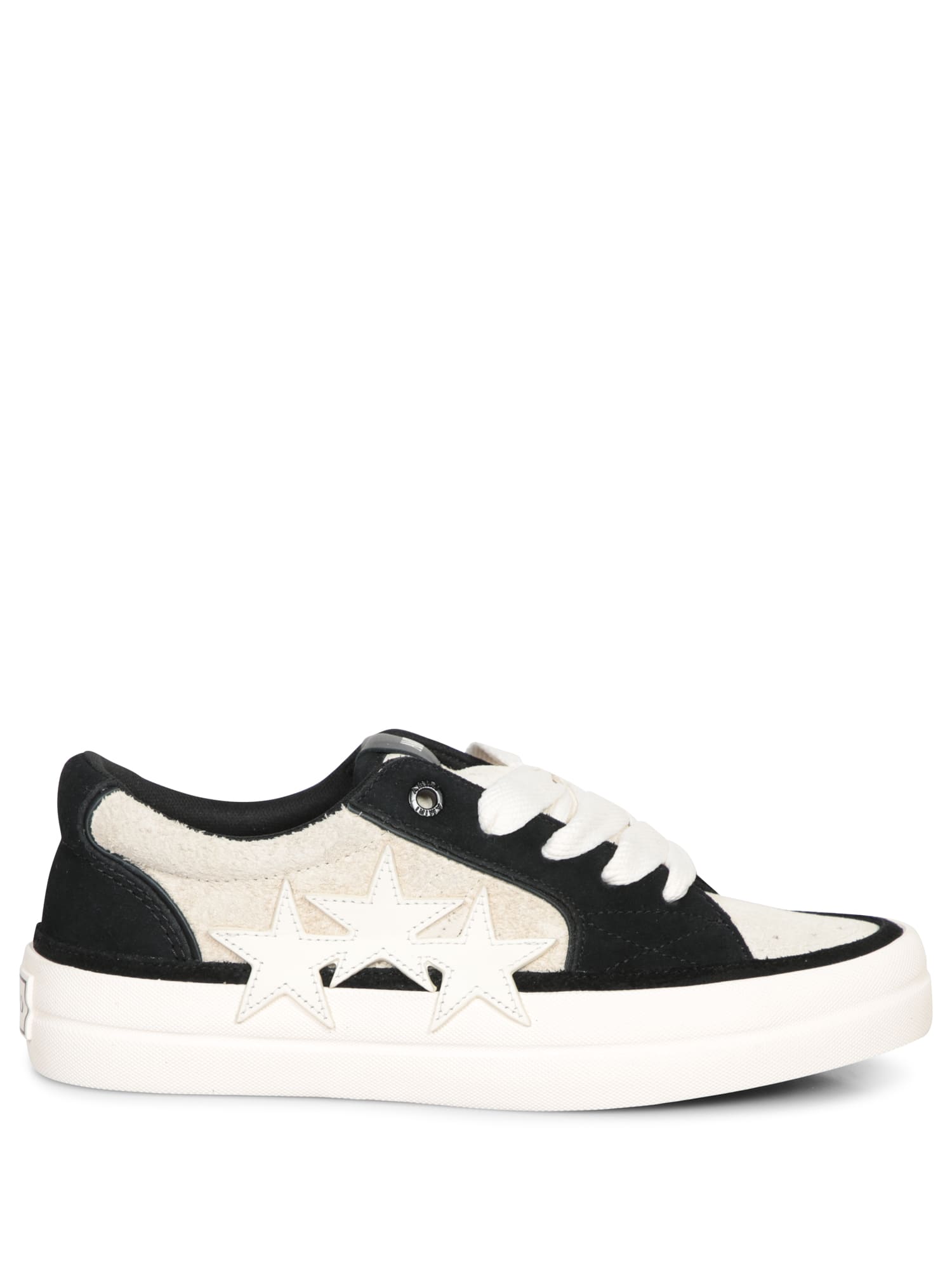 Shop Amiri Sunset Skate Sneakers In Black And White