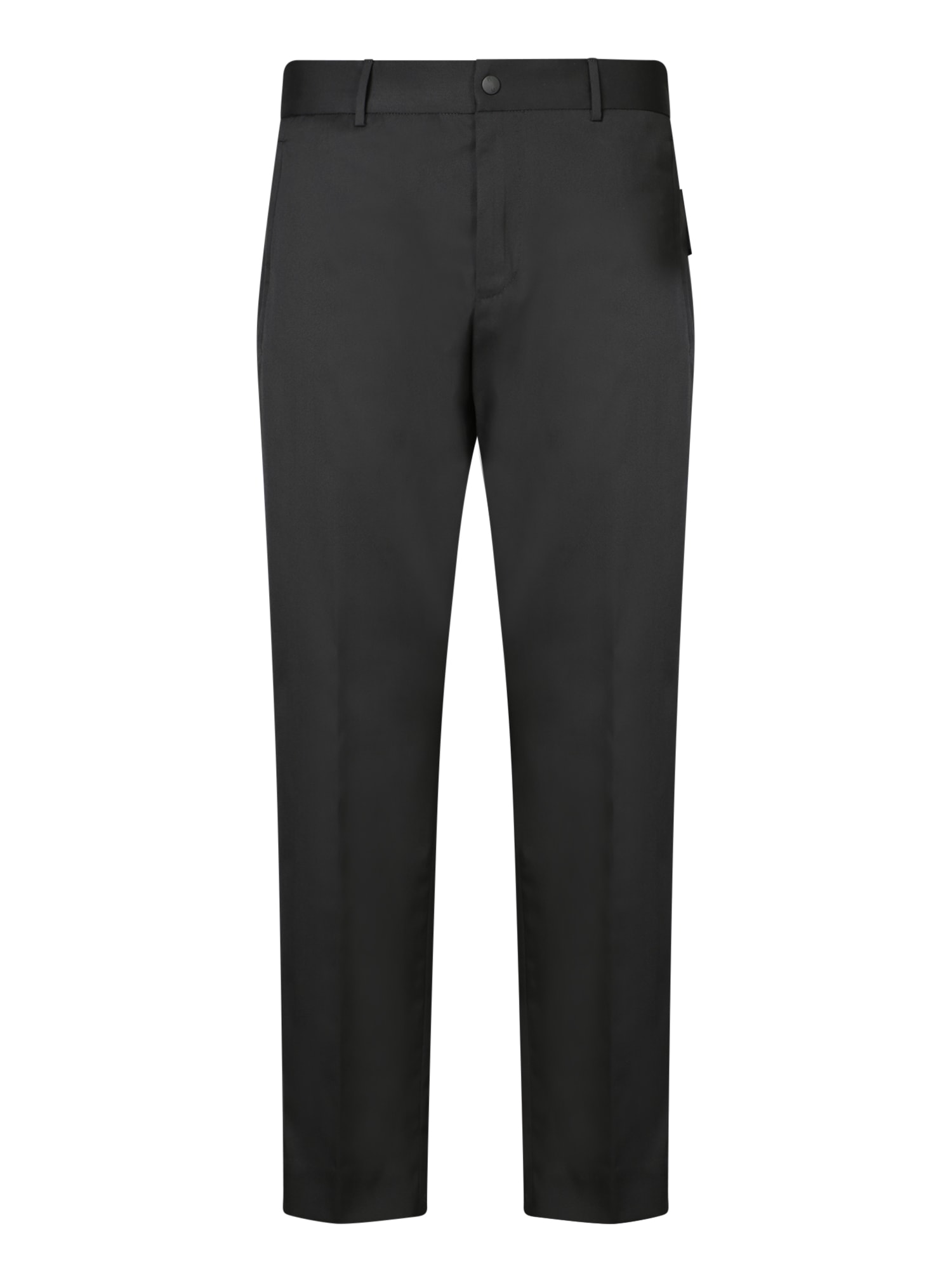 Shop Pt Torino Sigma Wool Active Black Trousers