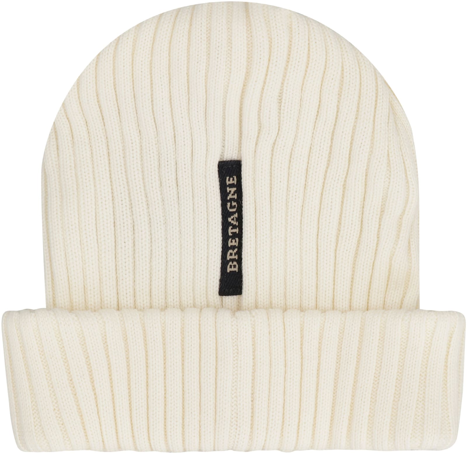 Paul&shark Ribbed Wool Beanie In Neutral