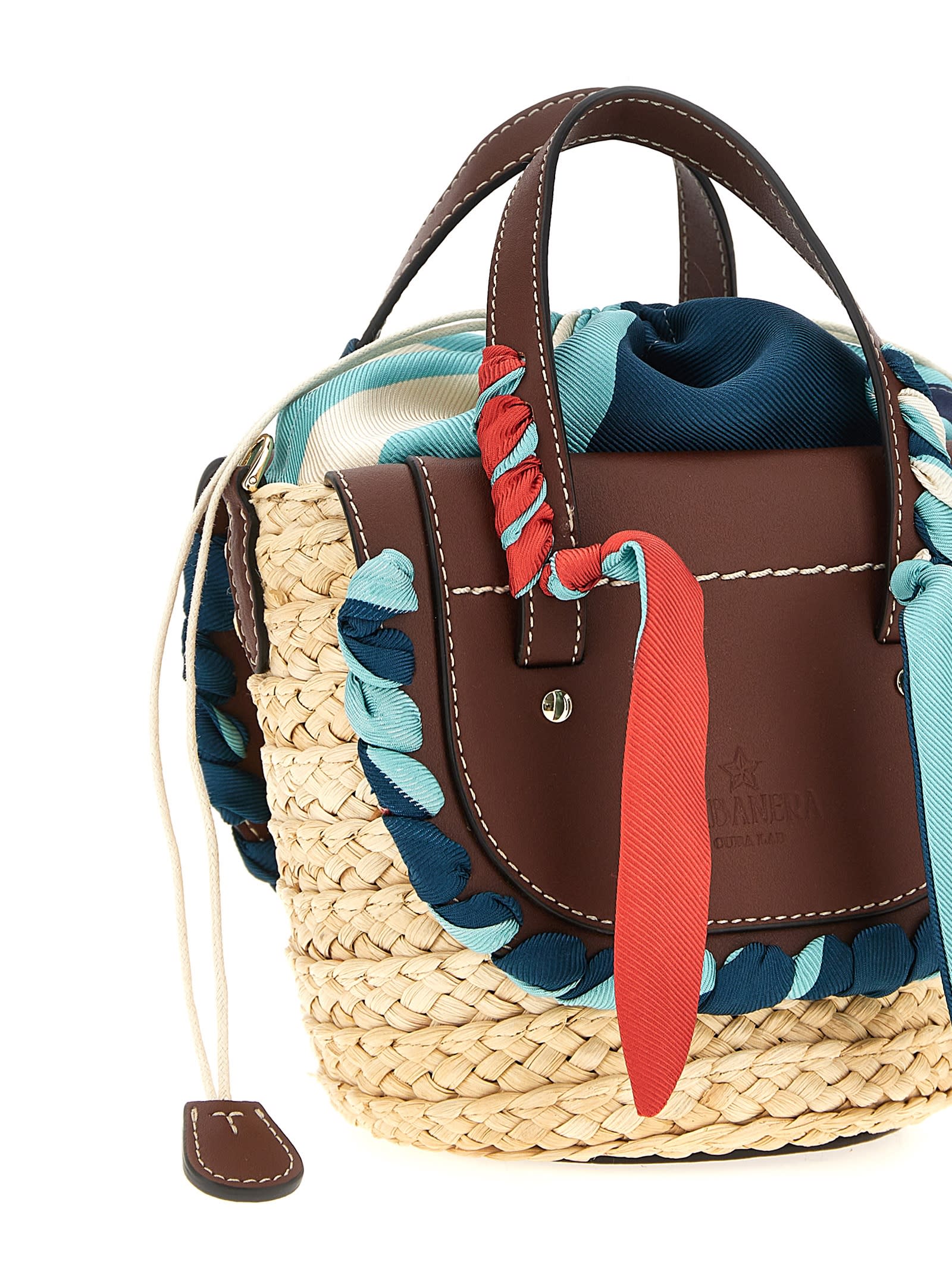Cuba Lab Habanera Silk Tote Bag In Multi
