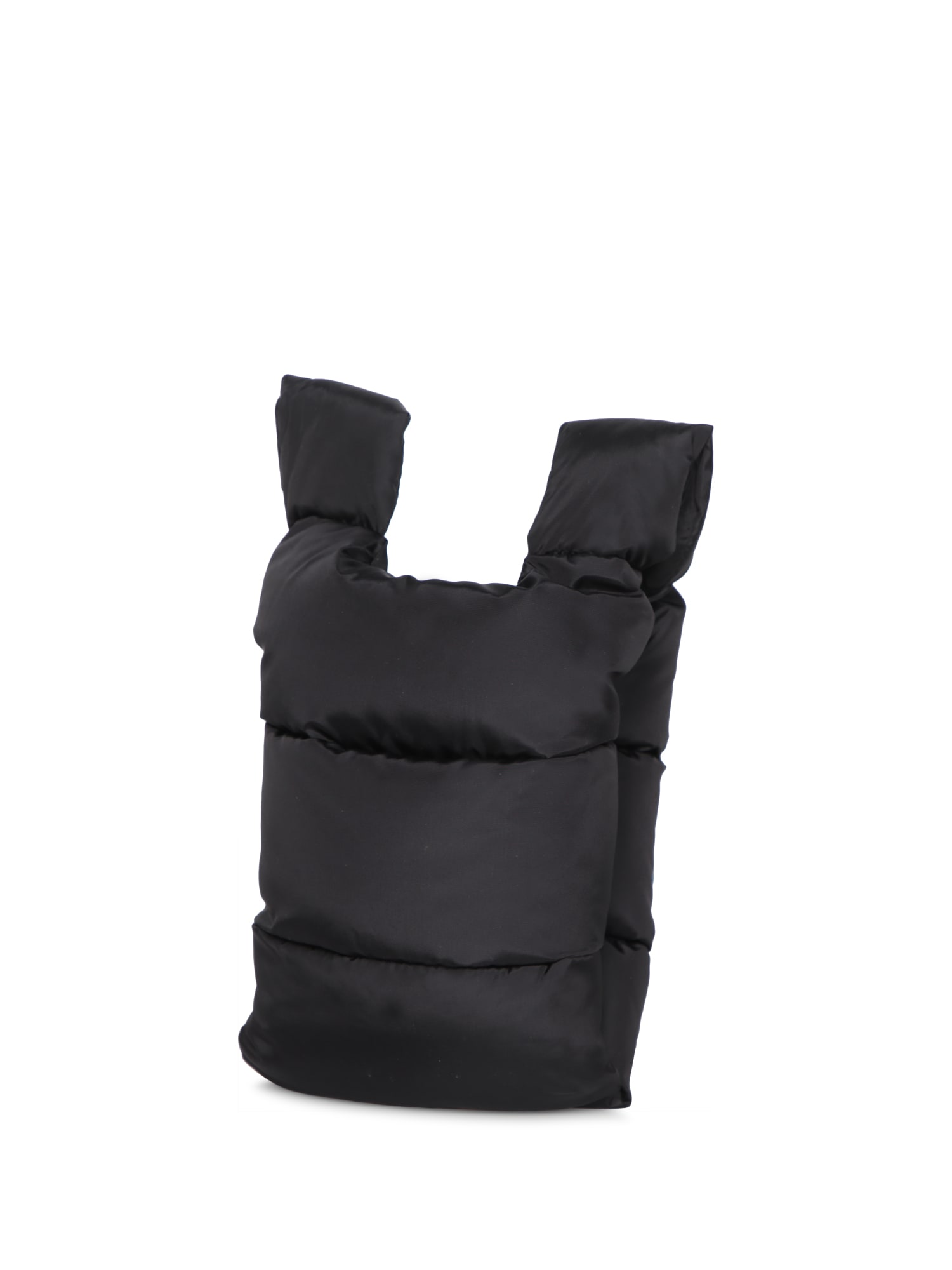 Moncler Legere Small Quilted Shell Cross-body Bag In Black