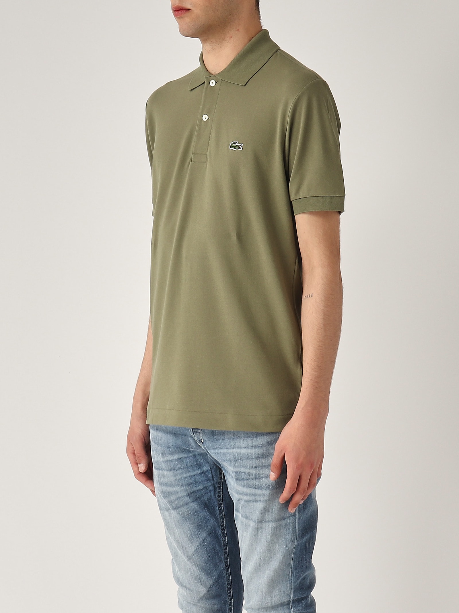 Lacoste Polo Classic Fit L.12.12 Light Green In Verde