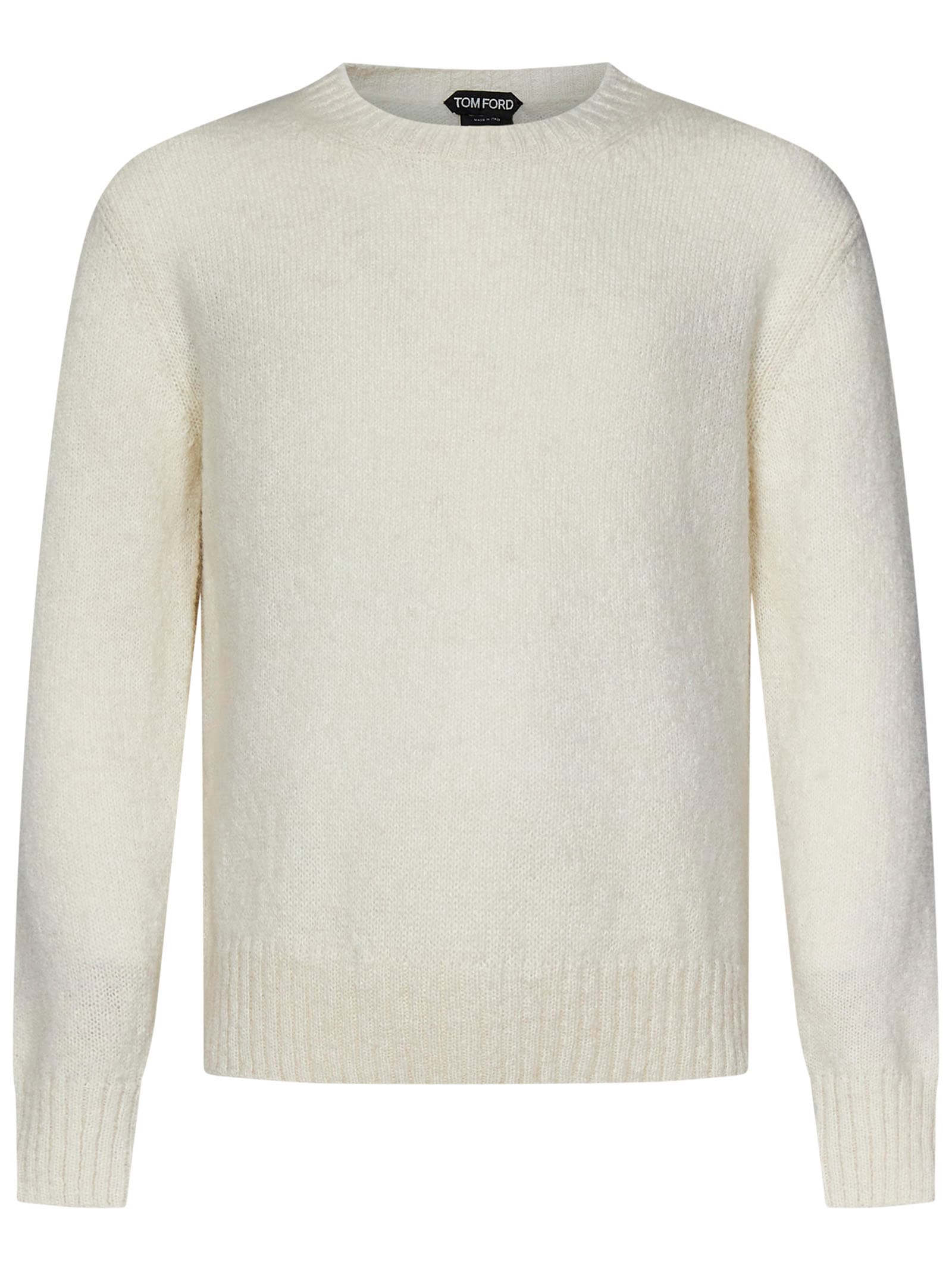 Shop Tom Ford Sweater In White