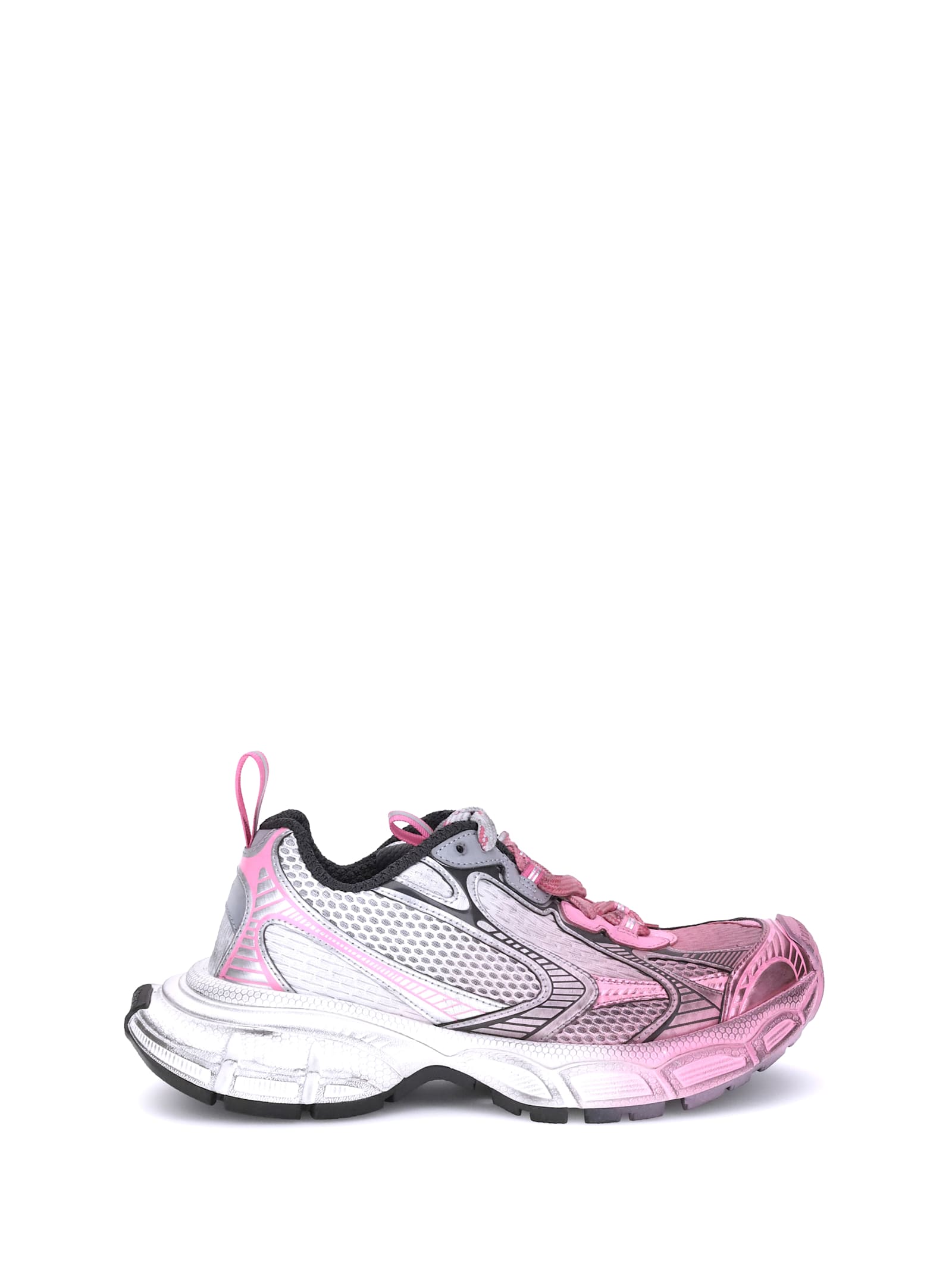 Balenciaga Women 3xl Low-top Mesh Sneakers In Pink