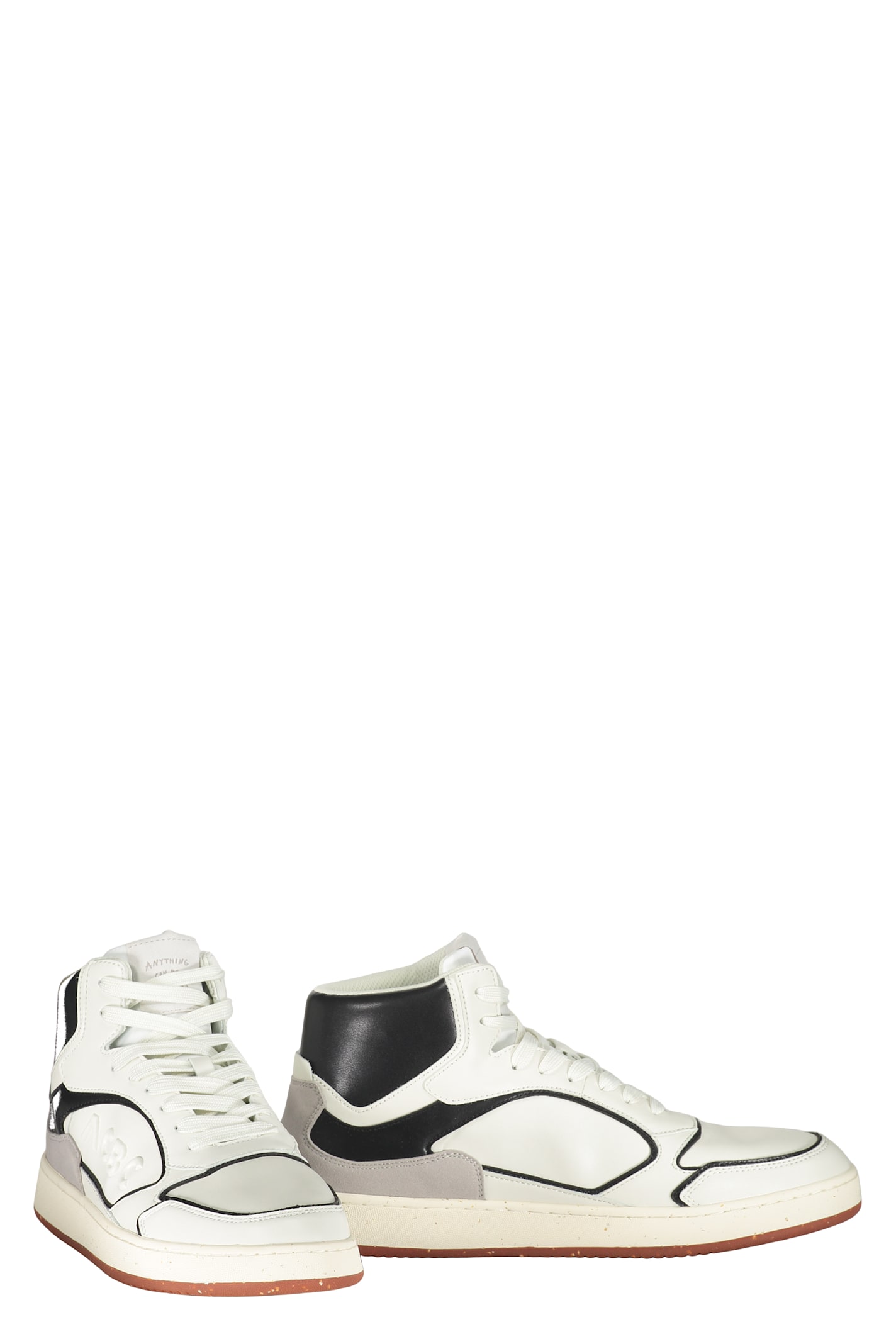 Acbc Modern Sneakers With Ankle Support In White