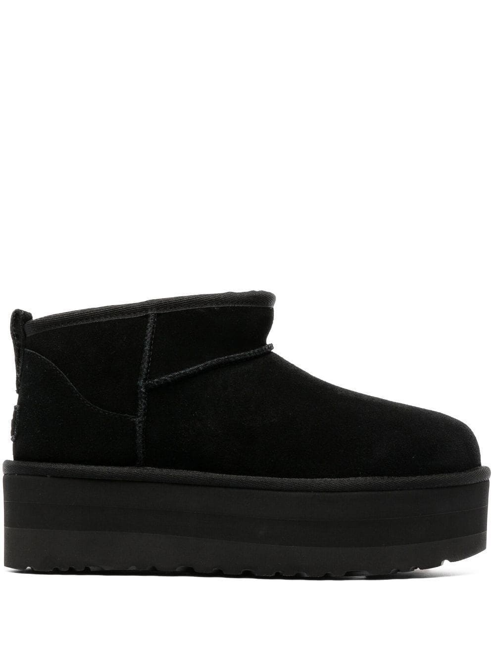 Shop Ugg W Classic Ultra Mini Platform In Nero