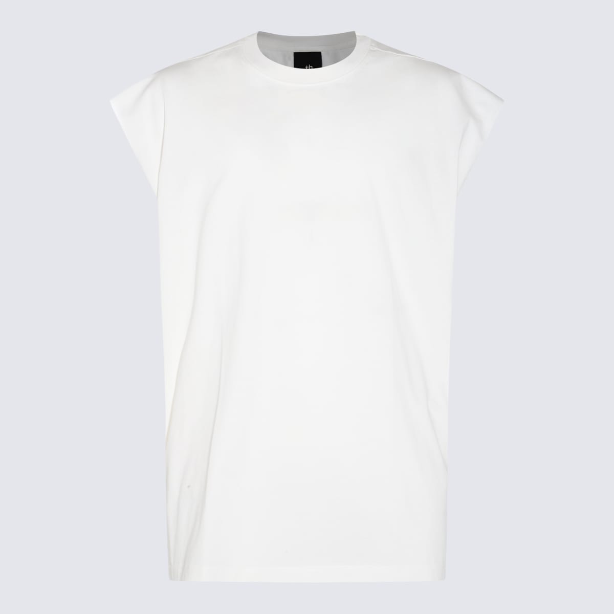 Thom Krom White Cotton Top In Off-white
