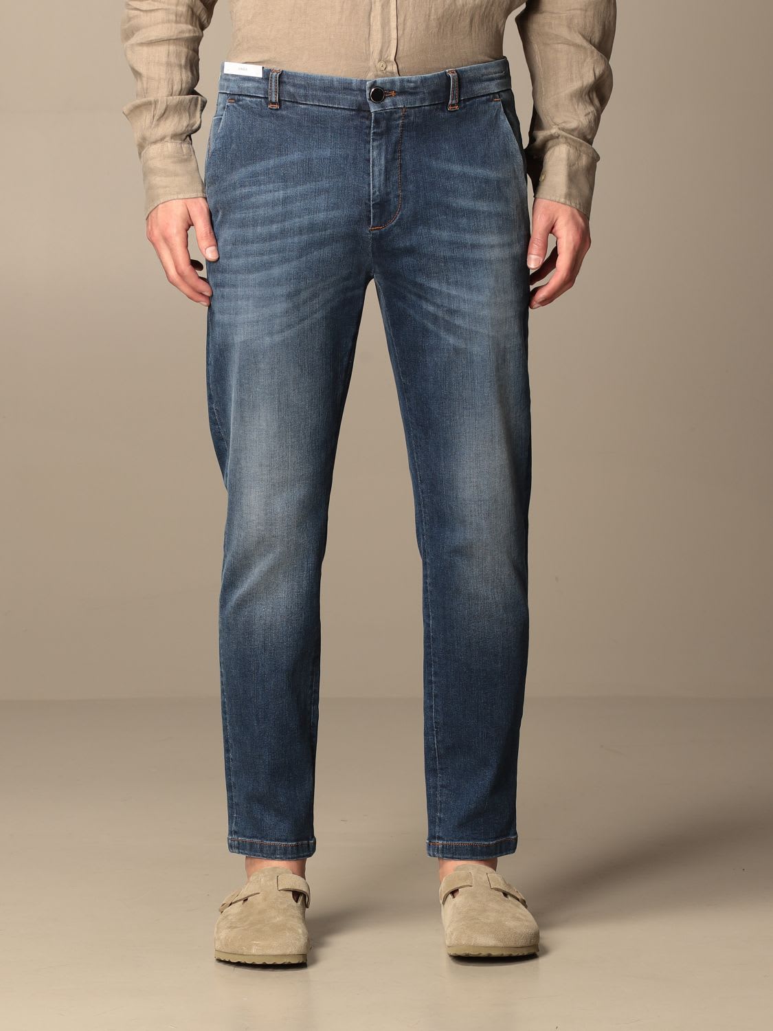 PT01 Pt Jeans Pt05 Denim Jeans With Superslim America Pockets