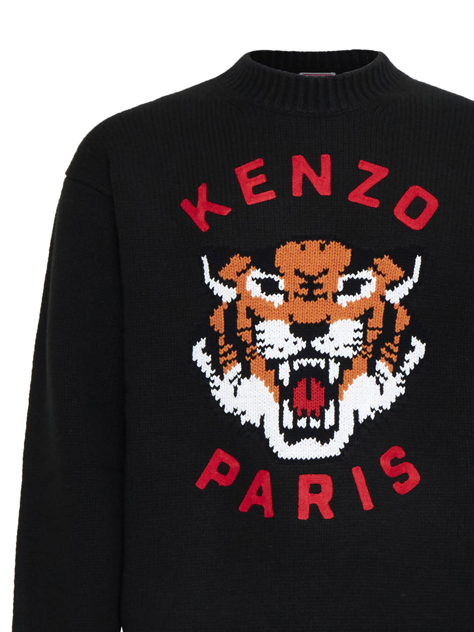 Shop Kenzo Sweater In Nero