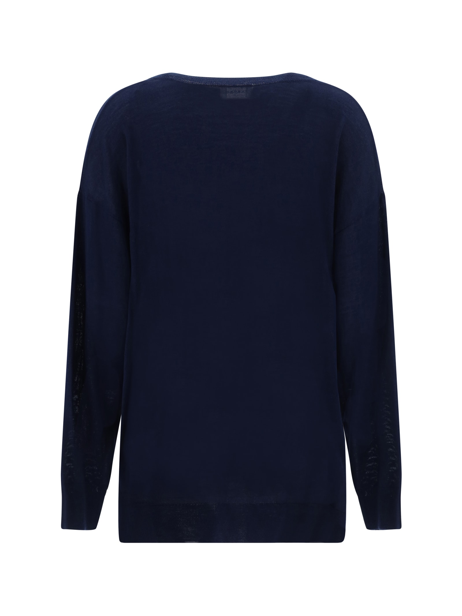 Shop P.a.r.o.s.h Linfa Sweater In Blu