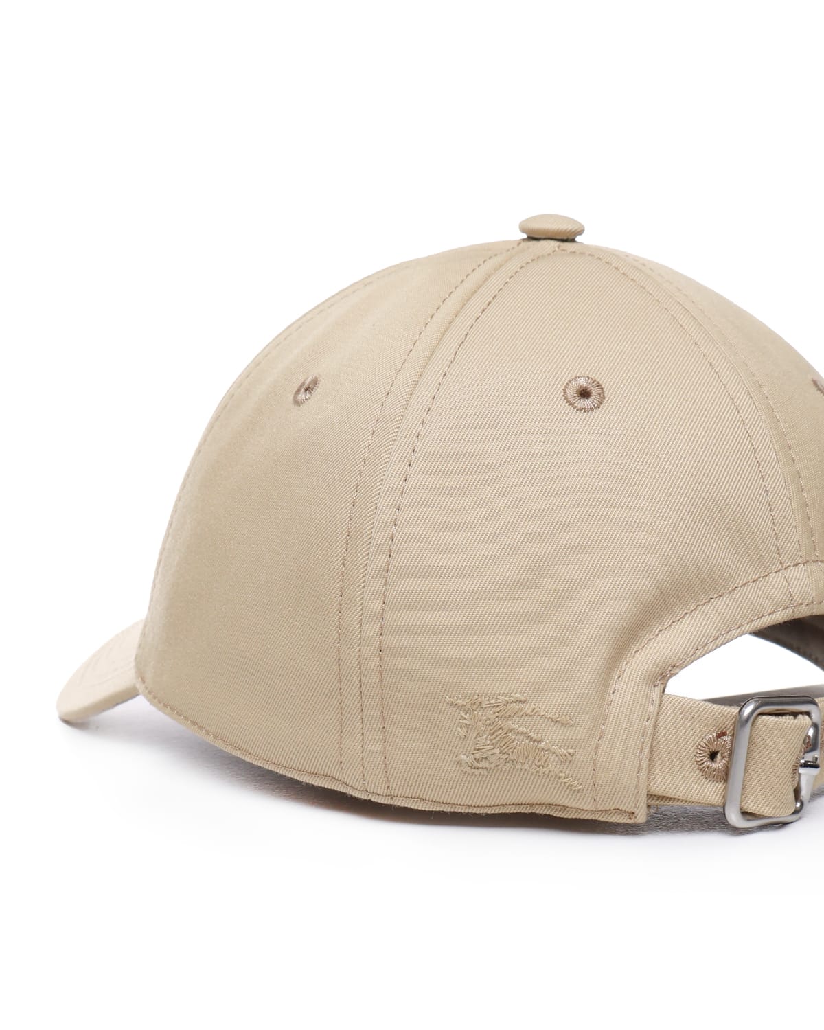 Shop Burberry Cotton-blend Baseball Cap In Beige