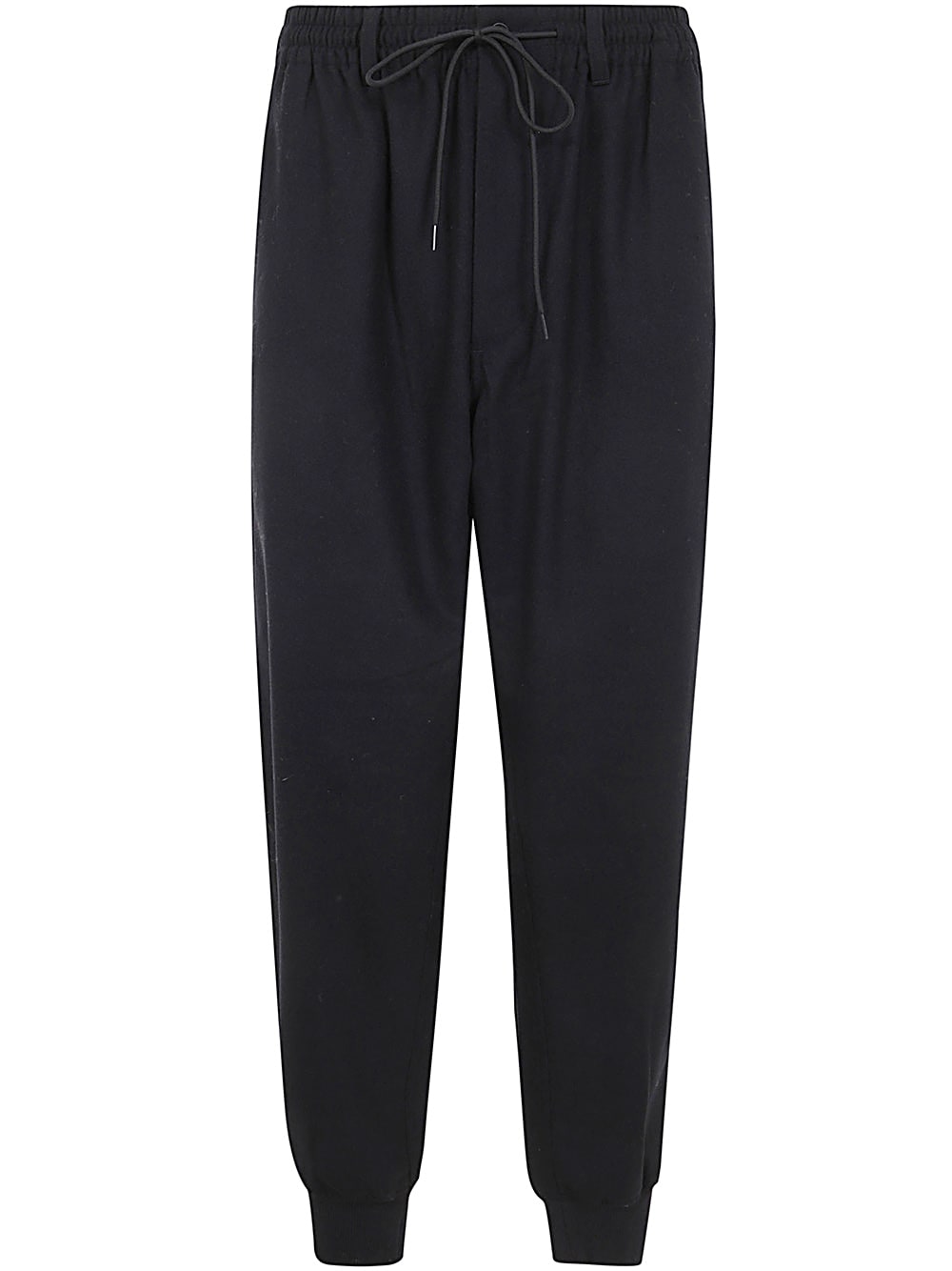 Shop Y-3 Flannel Cuf Pant In Black